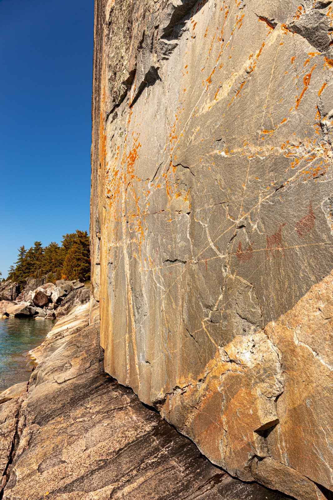 Agawa Rock Pictographs