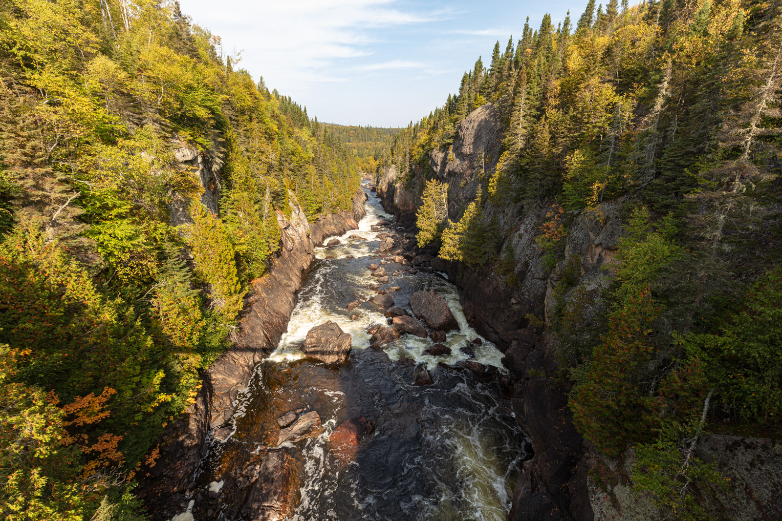 Pukaskwa National Park  •  Hook Falls via Hattie Cove