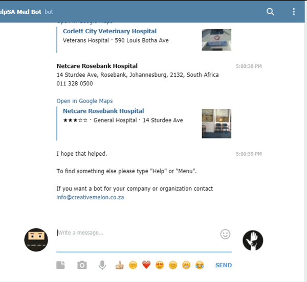 MedBot by Help SA