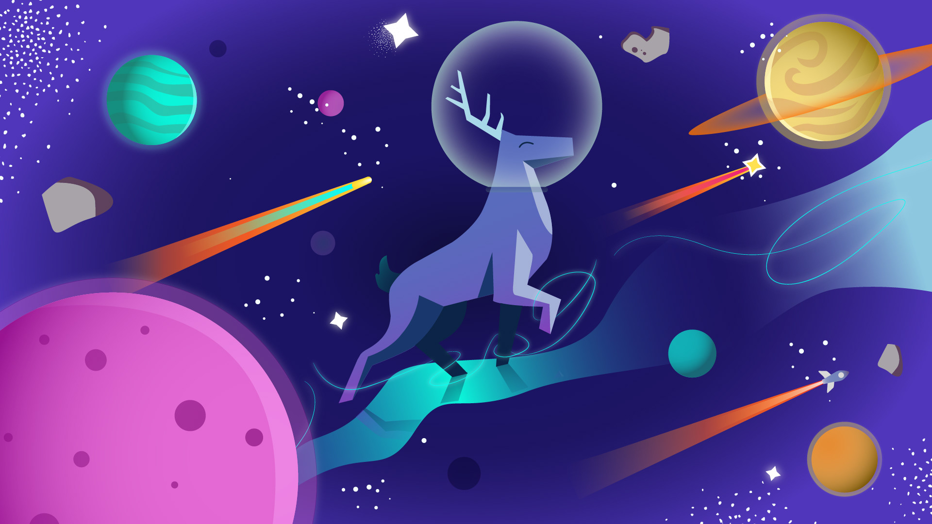 Deer in Space