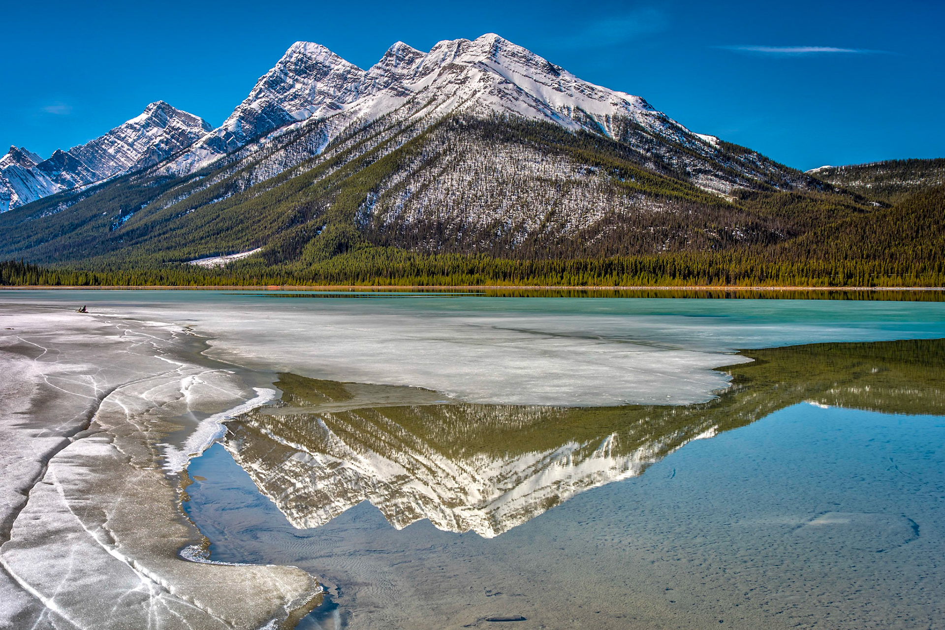The clarity of the water was so good.