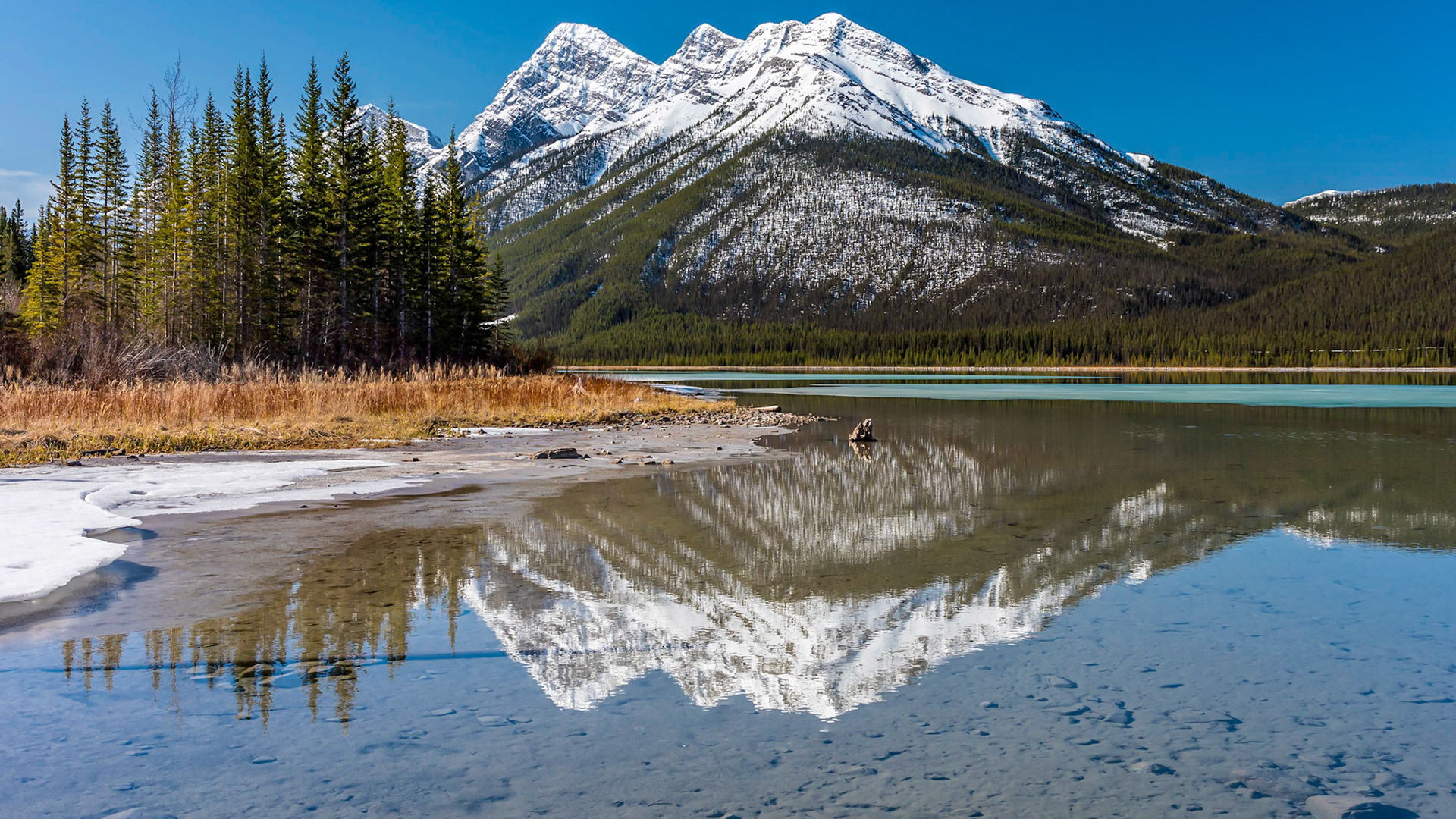 The last touches of winter before the summer starts.