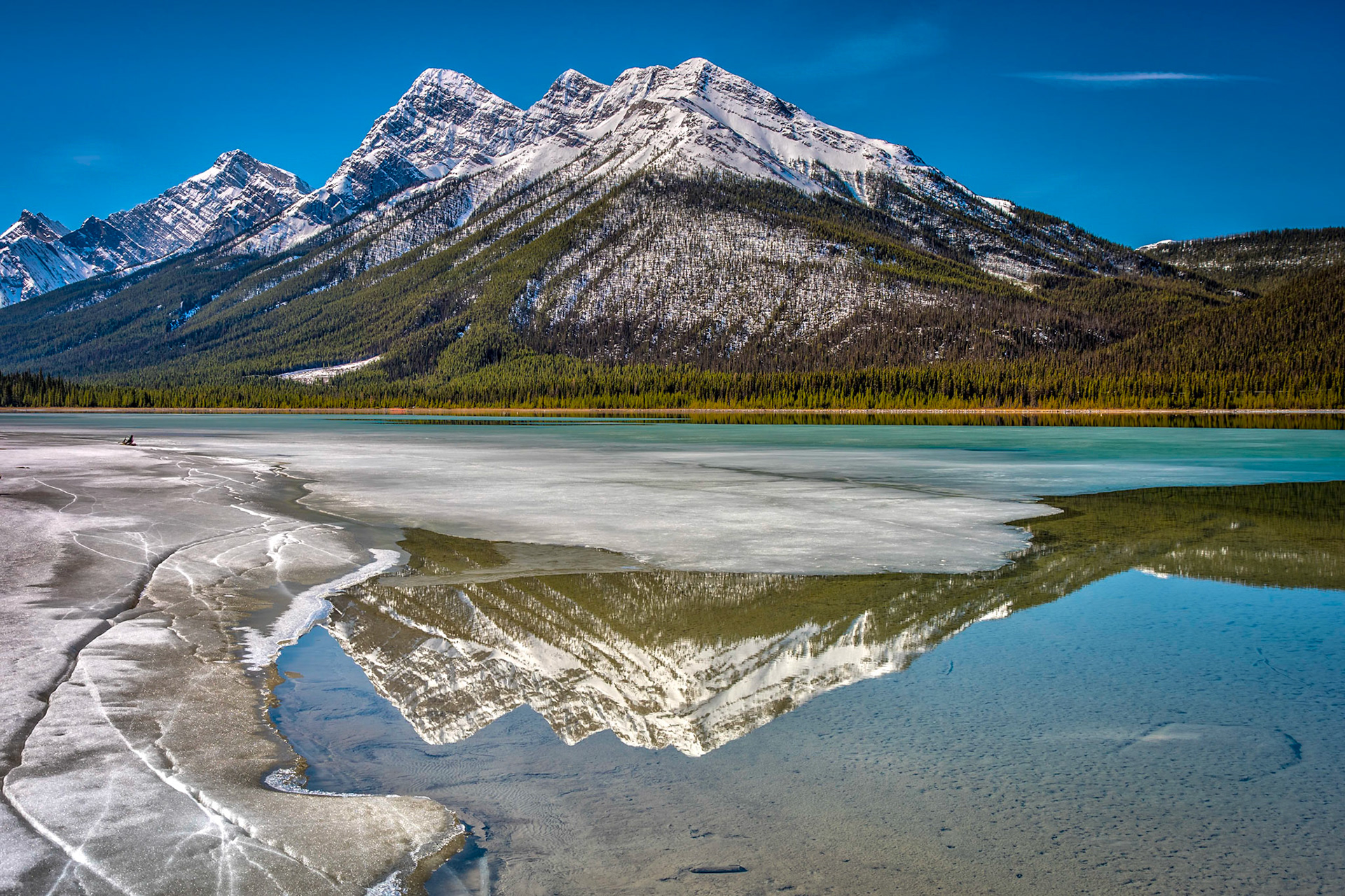 The clarity of the water was so good.