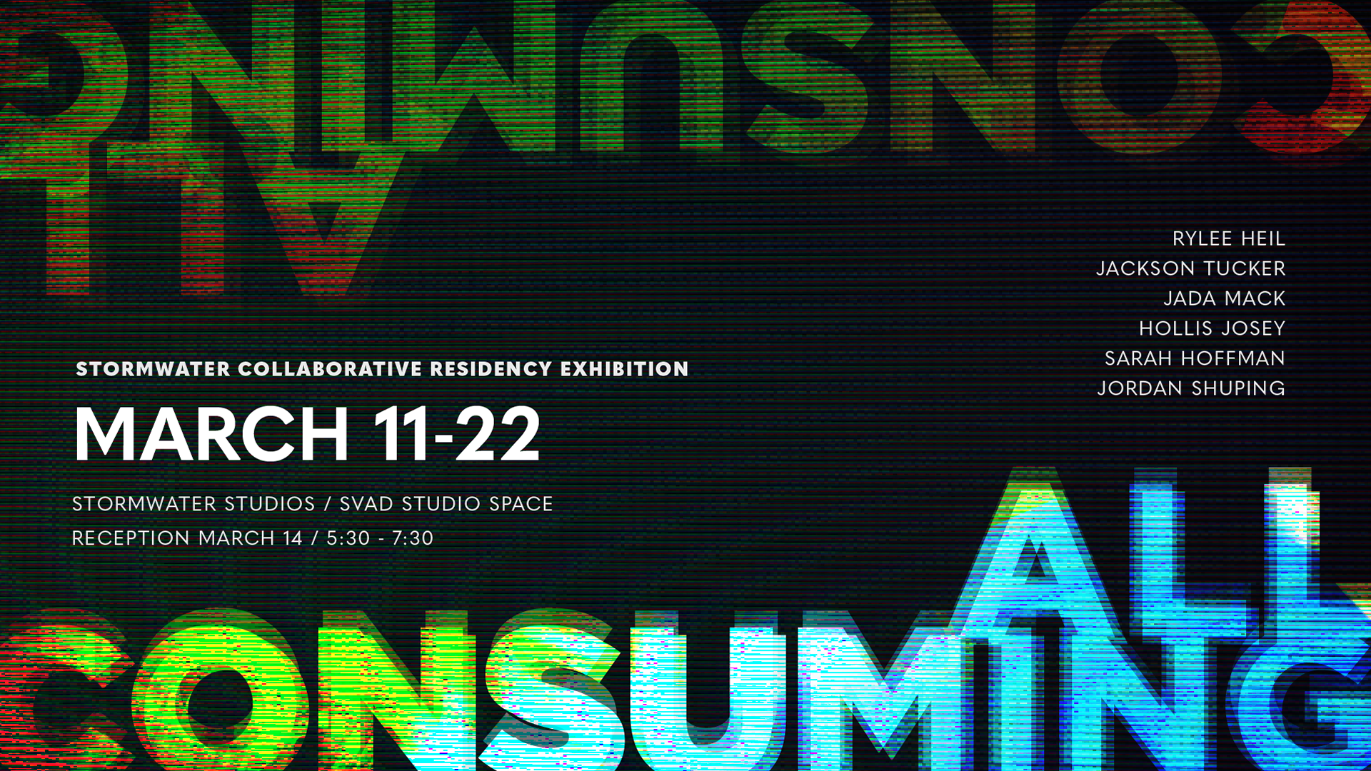 Exhibition TV graphic