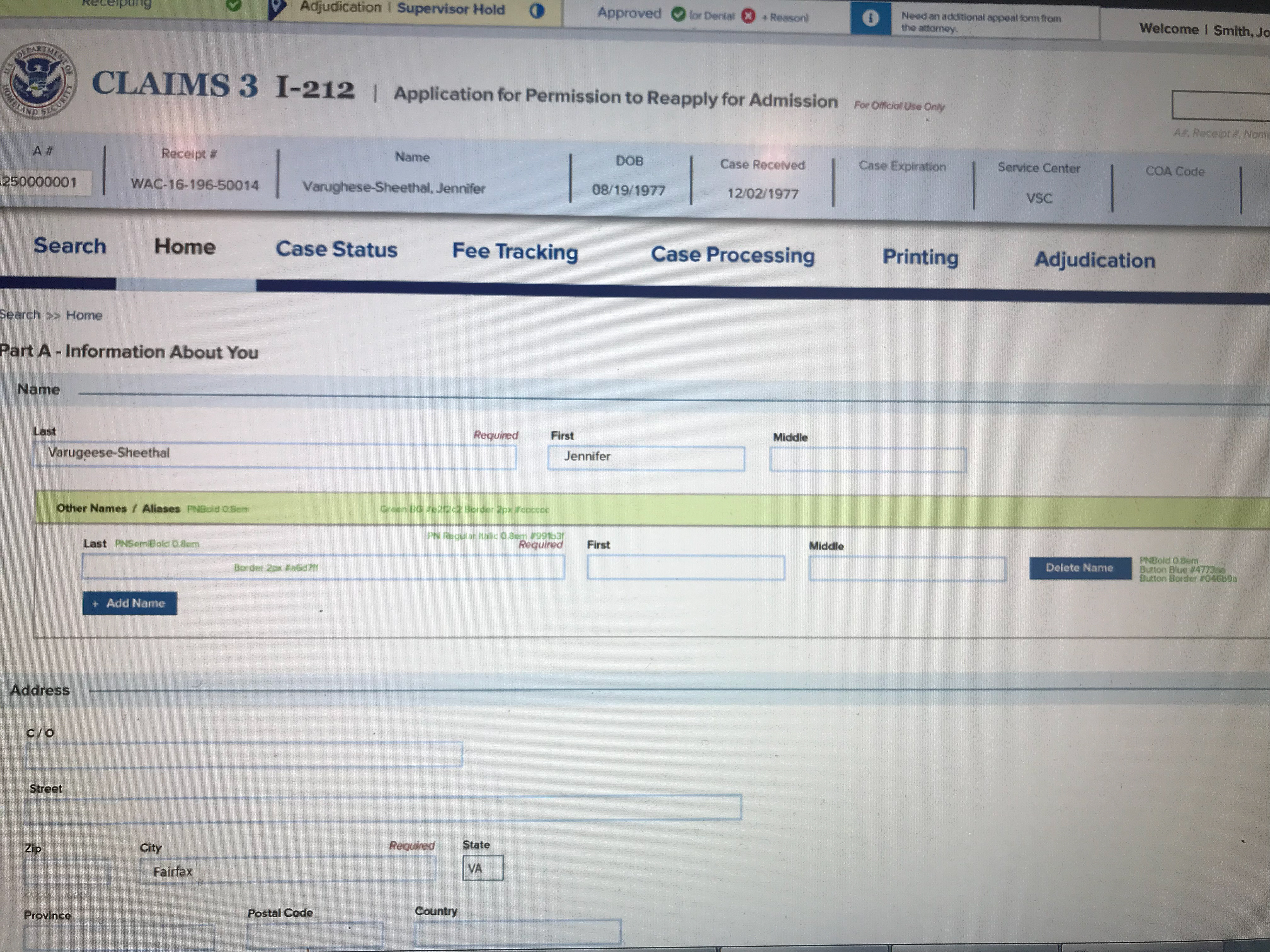 Application Form Redesign