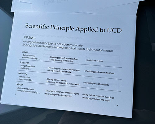 UX Design Slide Sample 4