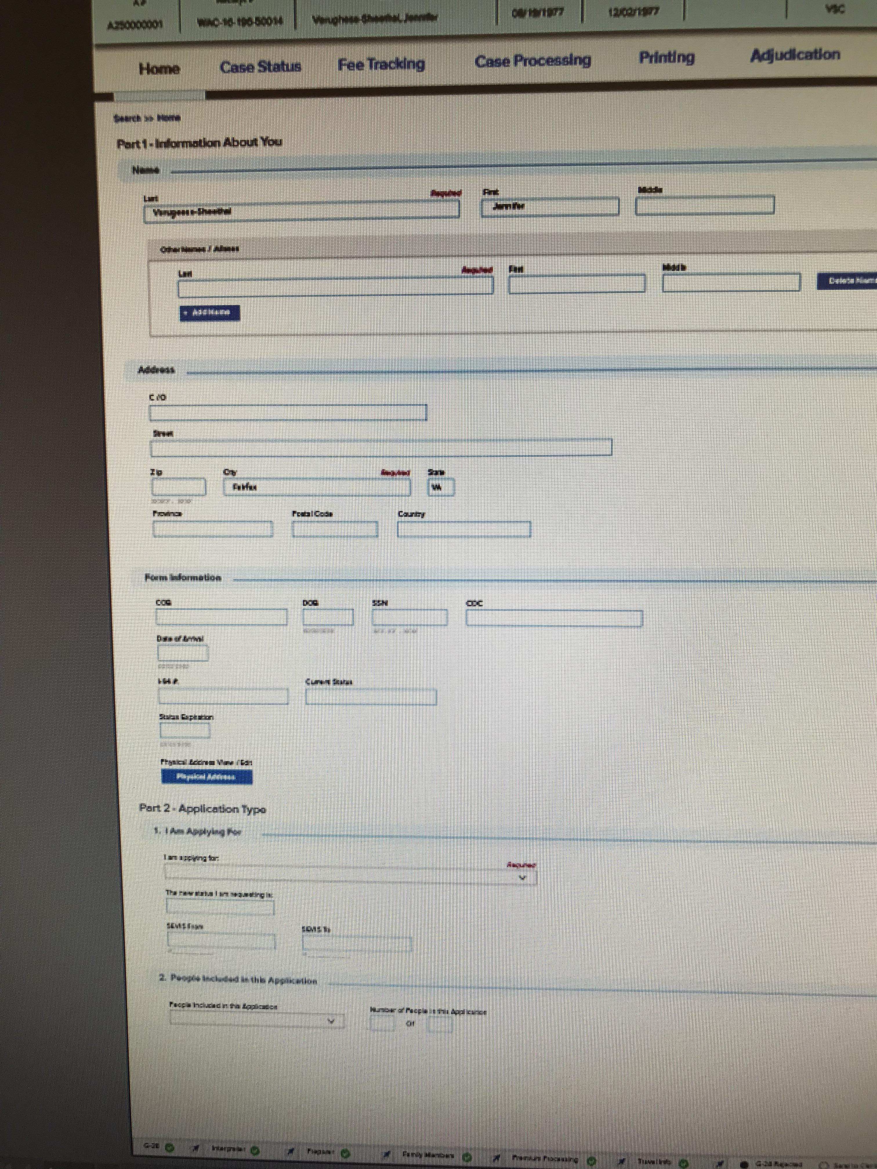 Application Form Redesign