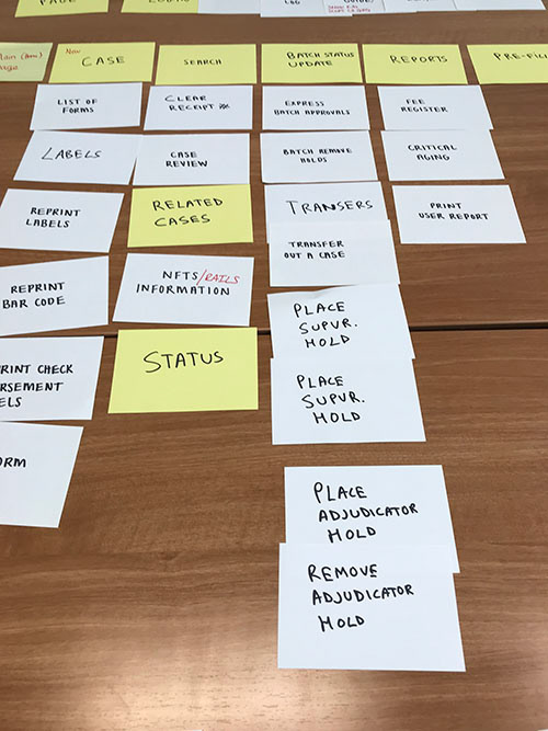 Card Sort View 2