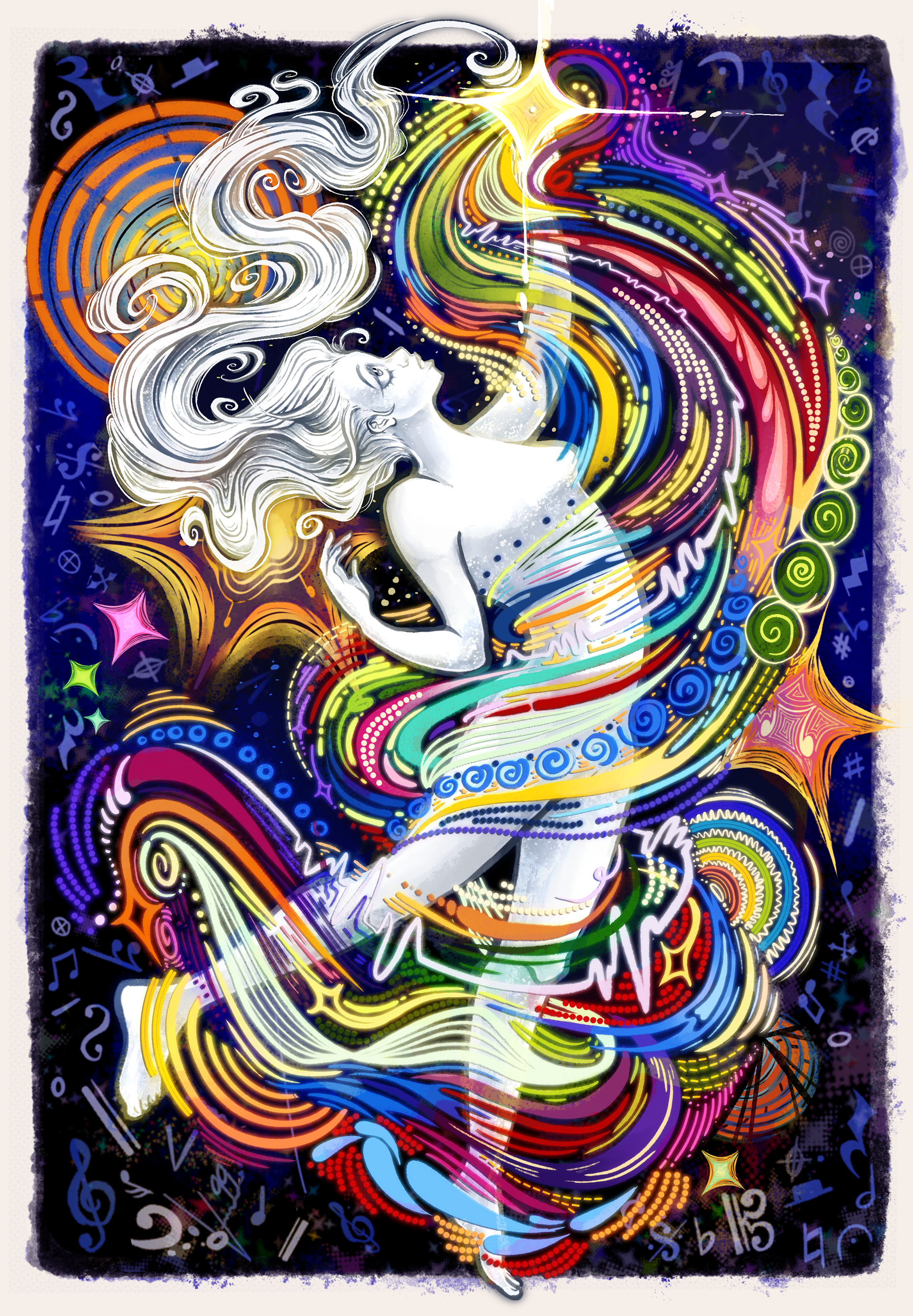 Firstly, there's finding the wonder externally, finding it in sound and music, letting it guide you.