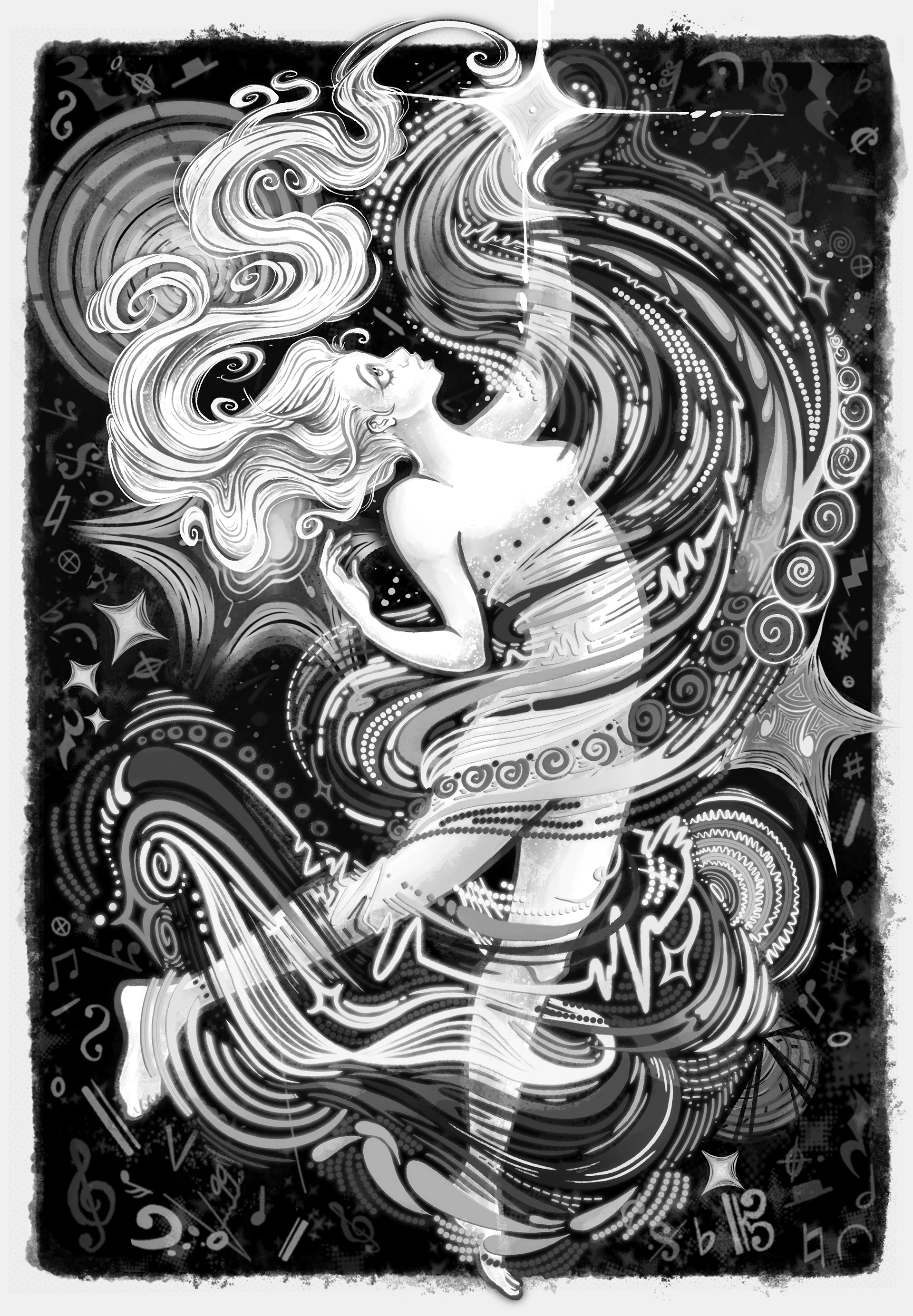 Firstly, there's finding the wonder externally, finding it in sound and music, letting it guide you.