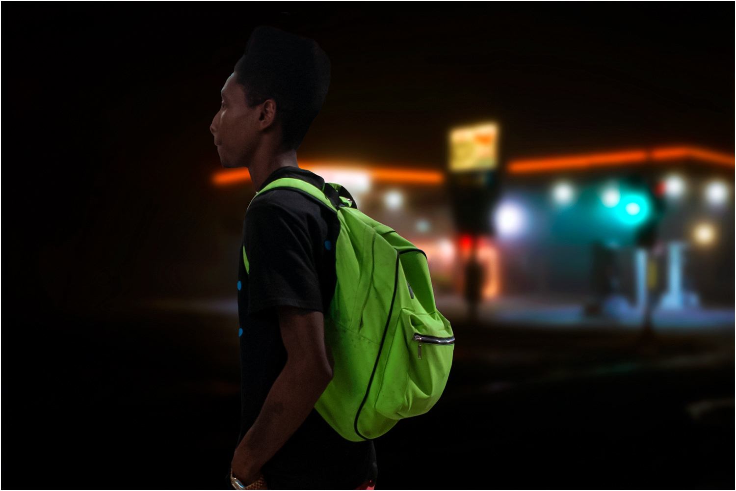 Walking The City At Night