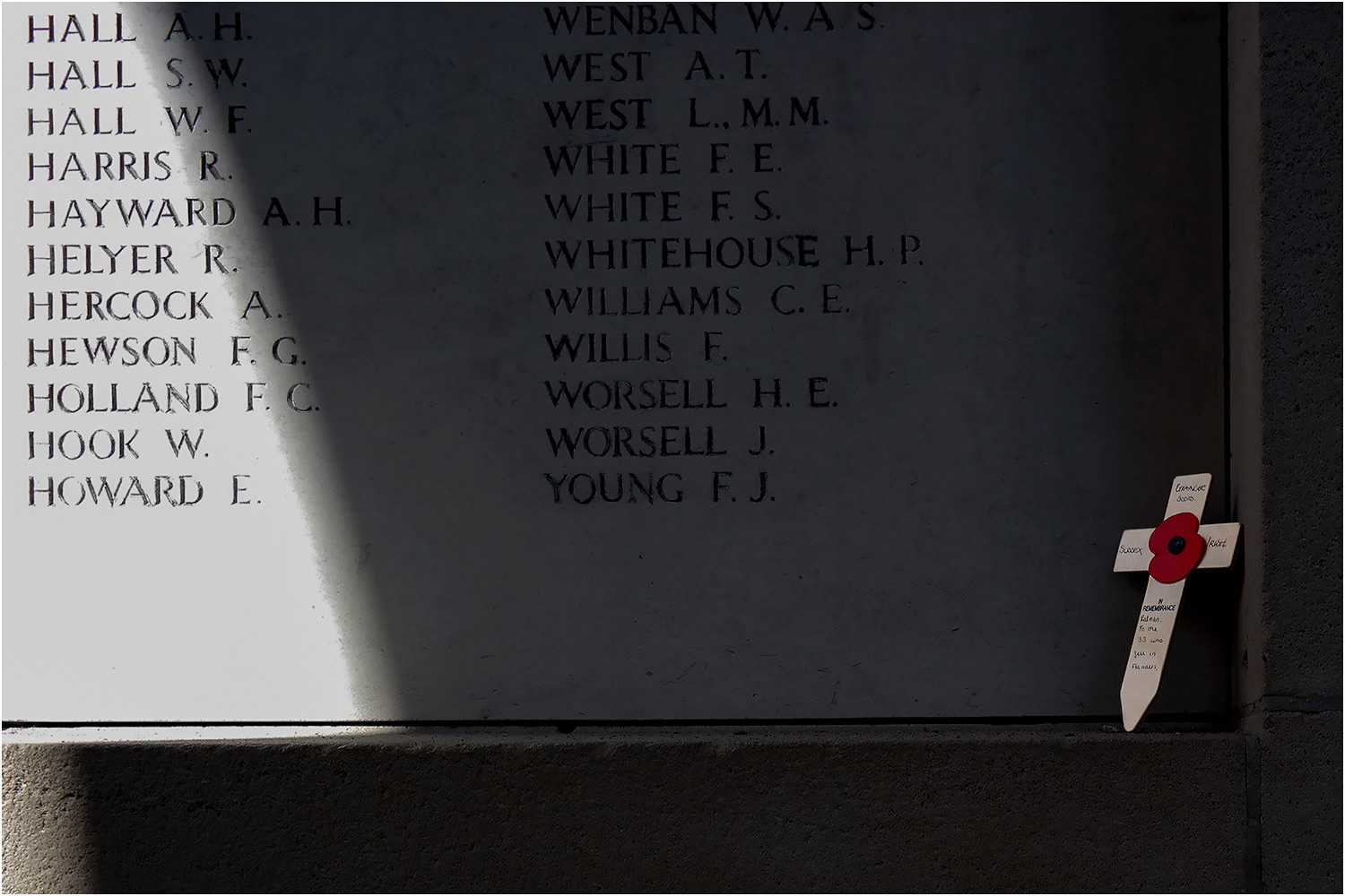 We Shall Remember Them