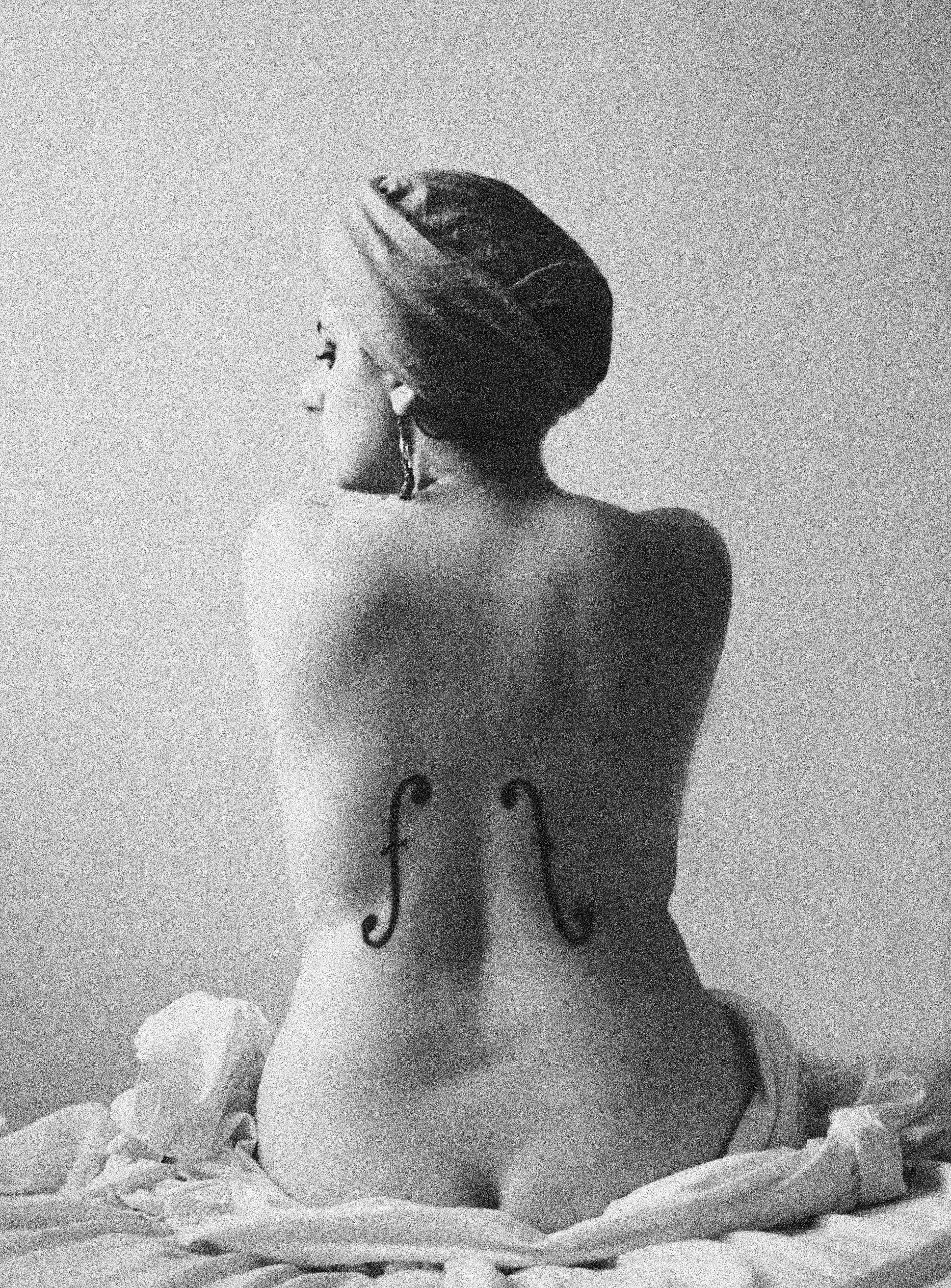 Reproduction of the artwork Le Violon d'Ingres, 1924, by Man Ray