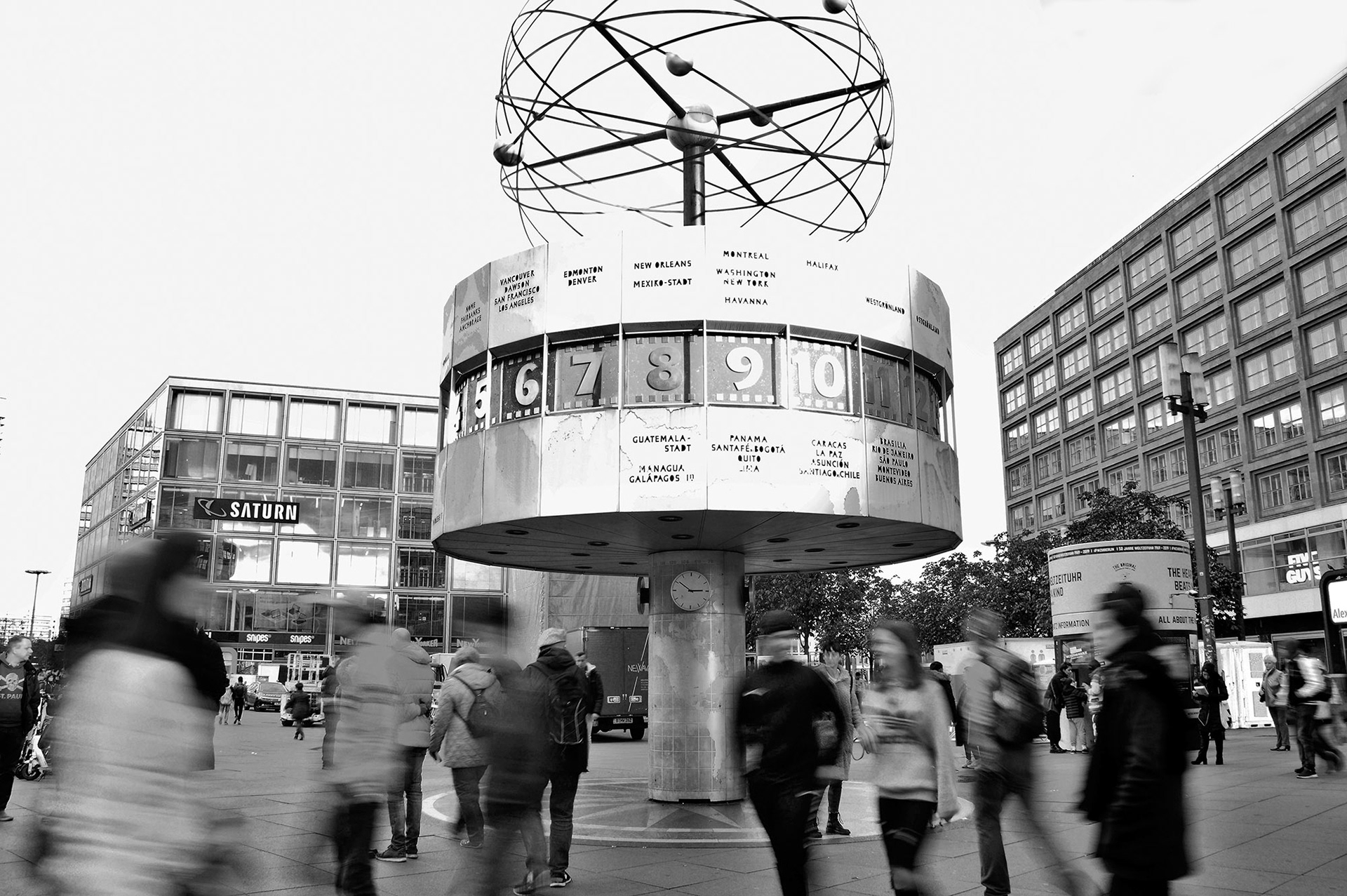 The World Clock - Alexanderplatz, Berlin