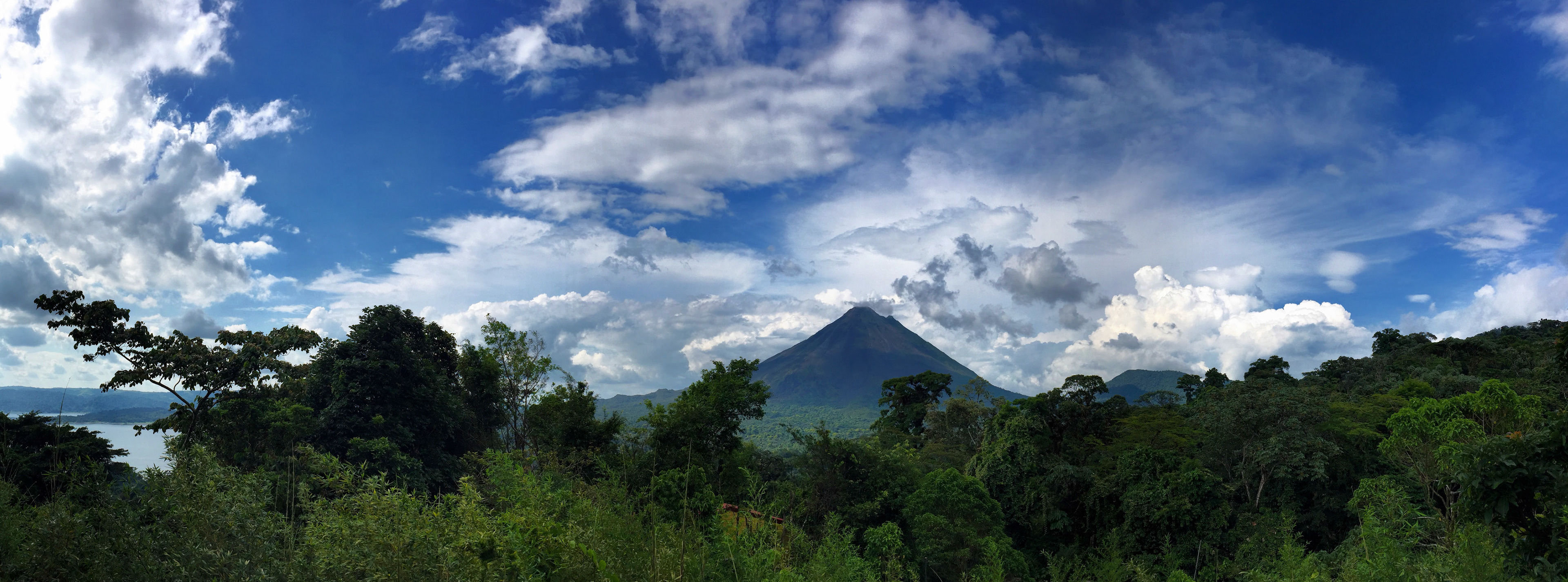 Arenal I | Arenal Volcano near La Fortuna is the youngest and most active of all volcanoes in Costa Rica. It's been considered eruptive since 1968 but has been asleep since 2010. Arenal formed more than 7,000 years ago and reaches 5,437 feet into the sky.