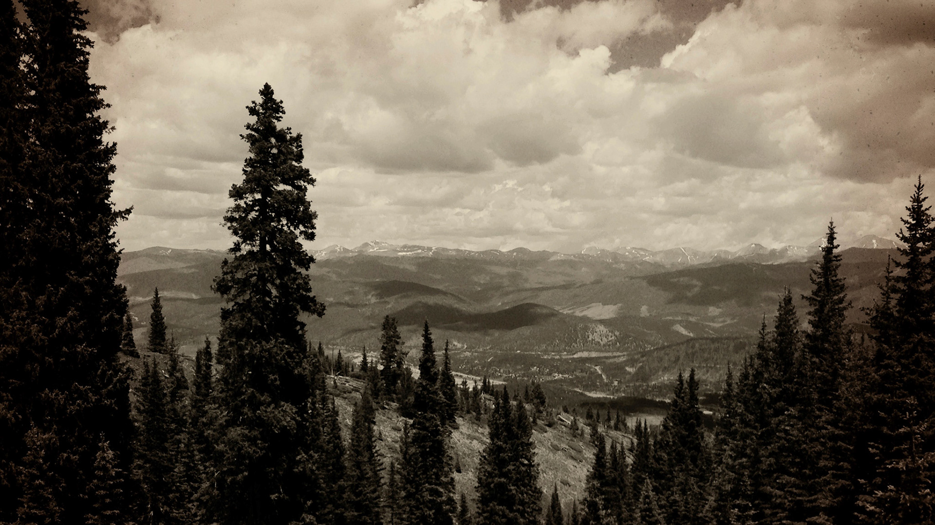 At Home at 12,000 Feet | View from Peak 8 in Breckenridge, Colorado. As your eyes sweep the Continental Divide, the only sound is the breeze and the only feeling is a sense of being in the right place at the right time.