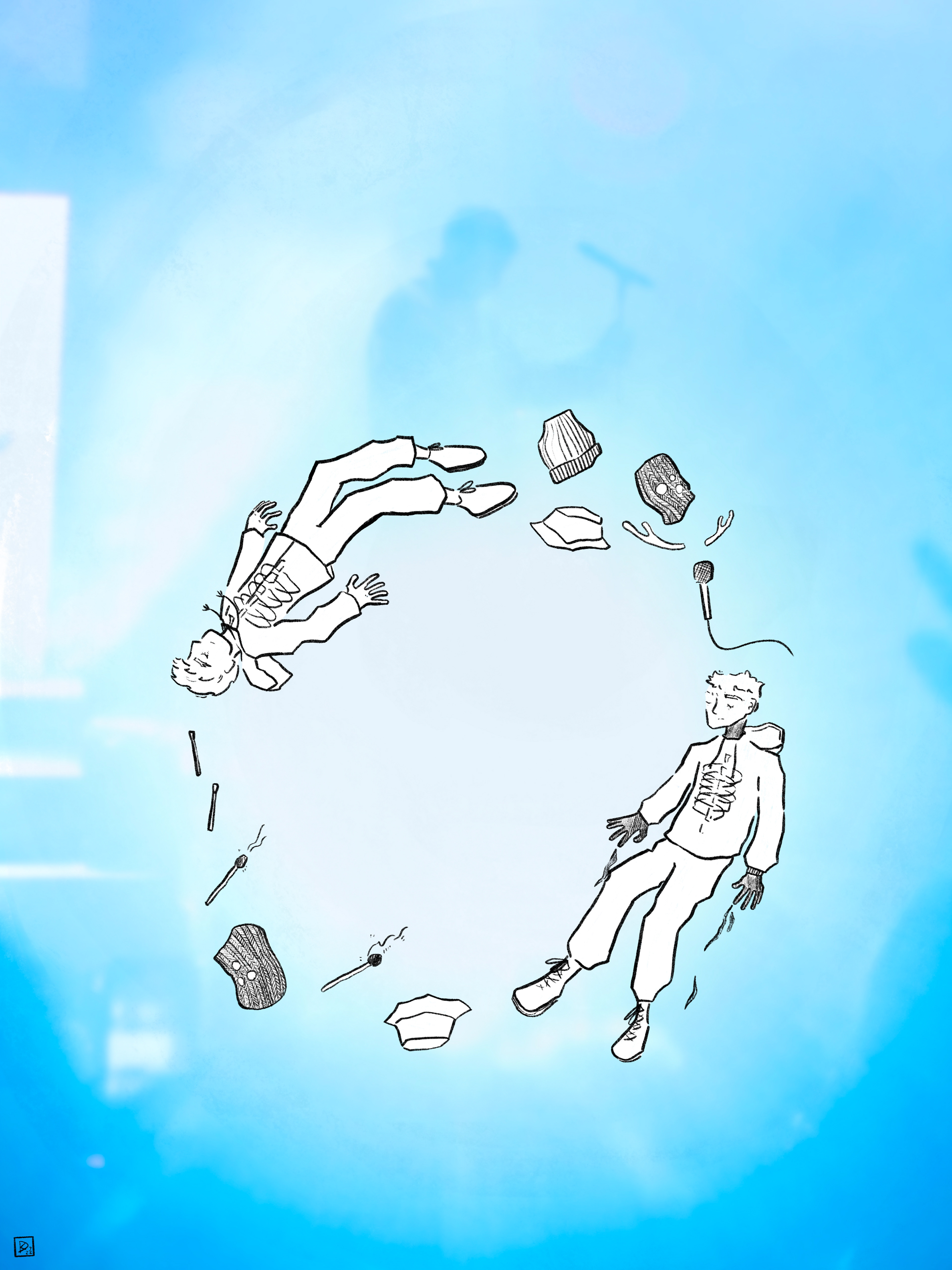 swimming circles - june 2022
