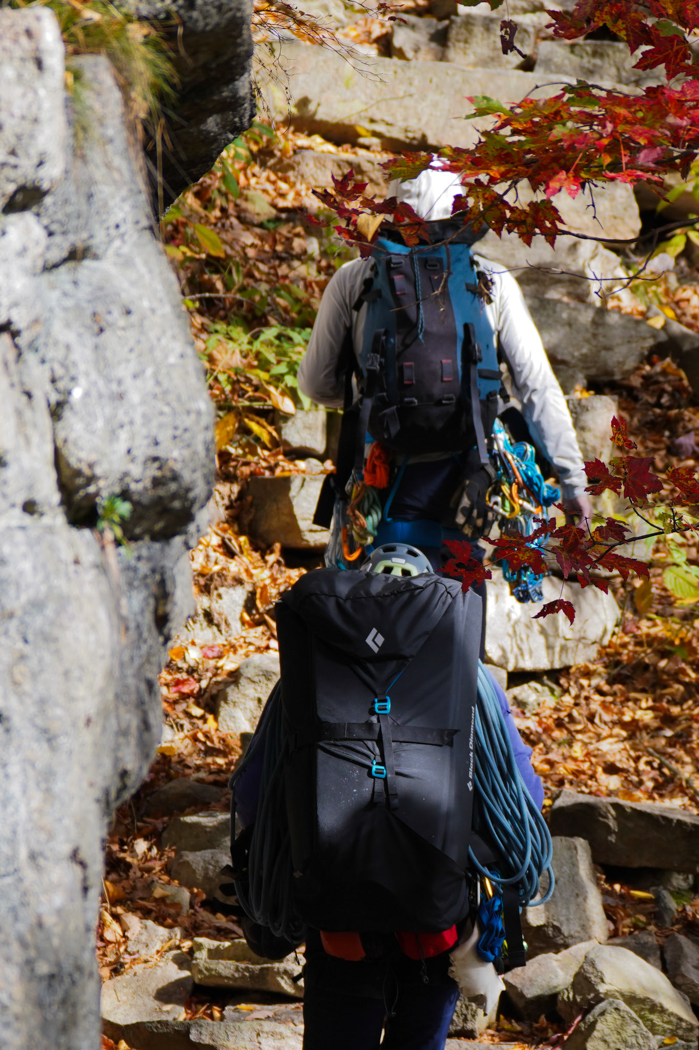 Climbing in The Gunks