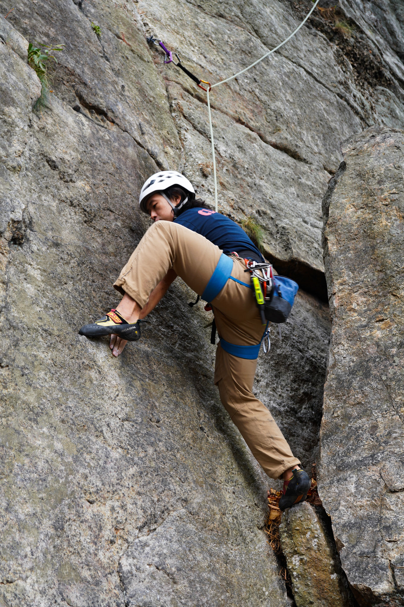 Climbing in The Gunks