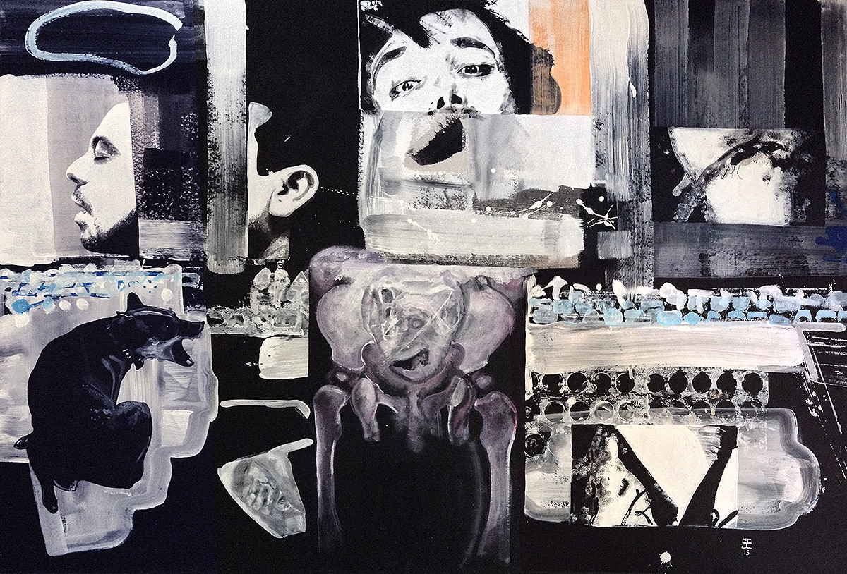 Sebastian Elias / Pintura / Painting / Sesiones con Valeria 1 / Sessions with Valeria 1