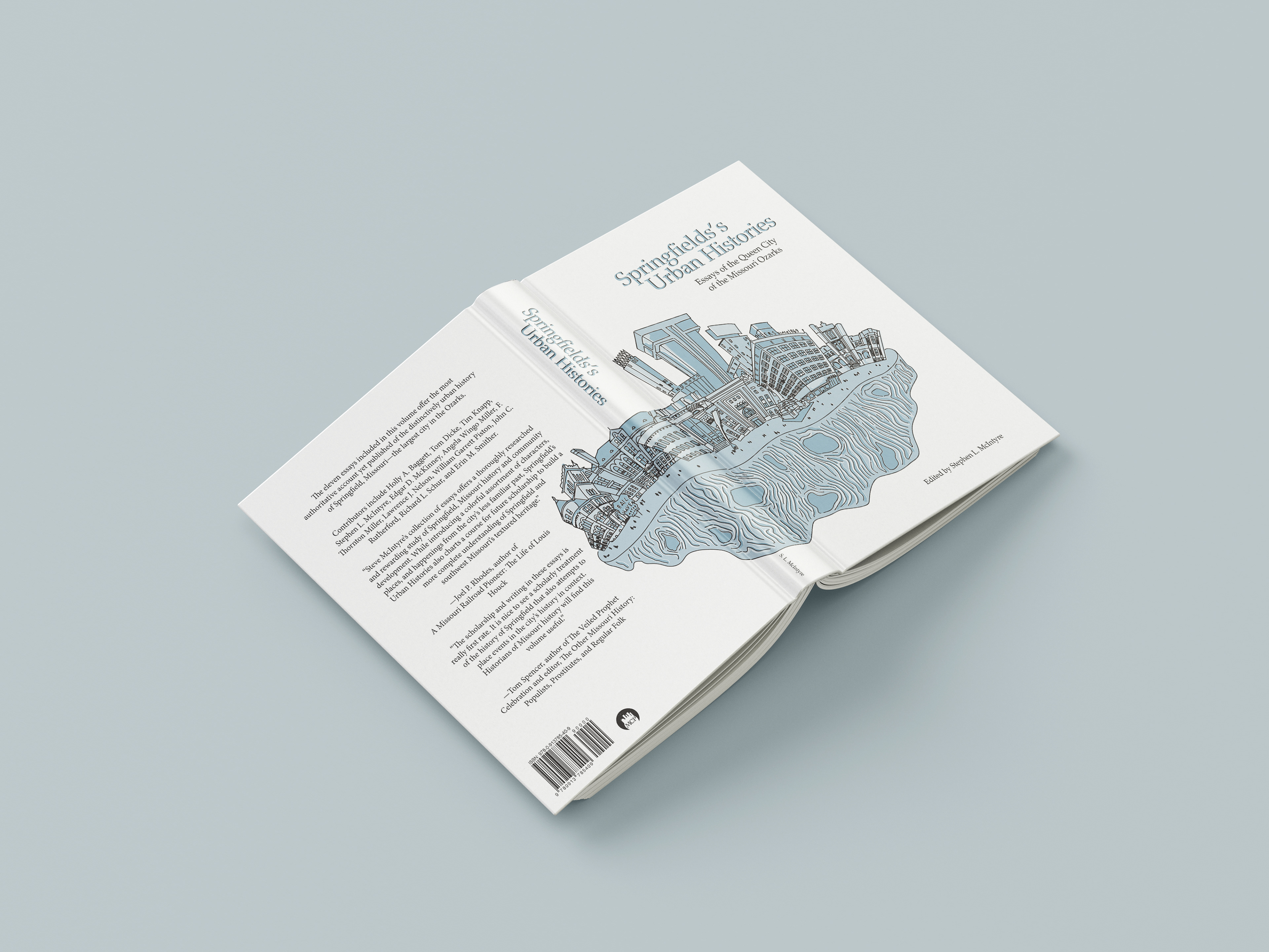 Springfield's Urban Histories; Book Cover – 2024
