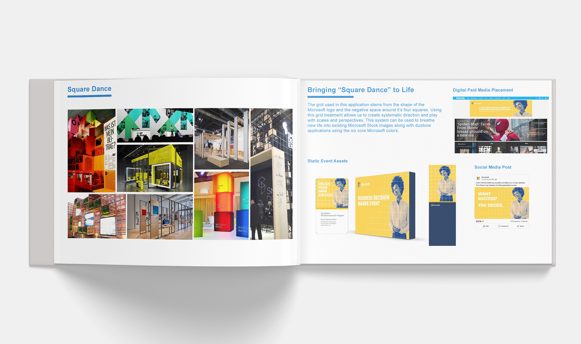 Microsoft | Conceptual Design: Event Format, Web Format, Social Format