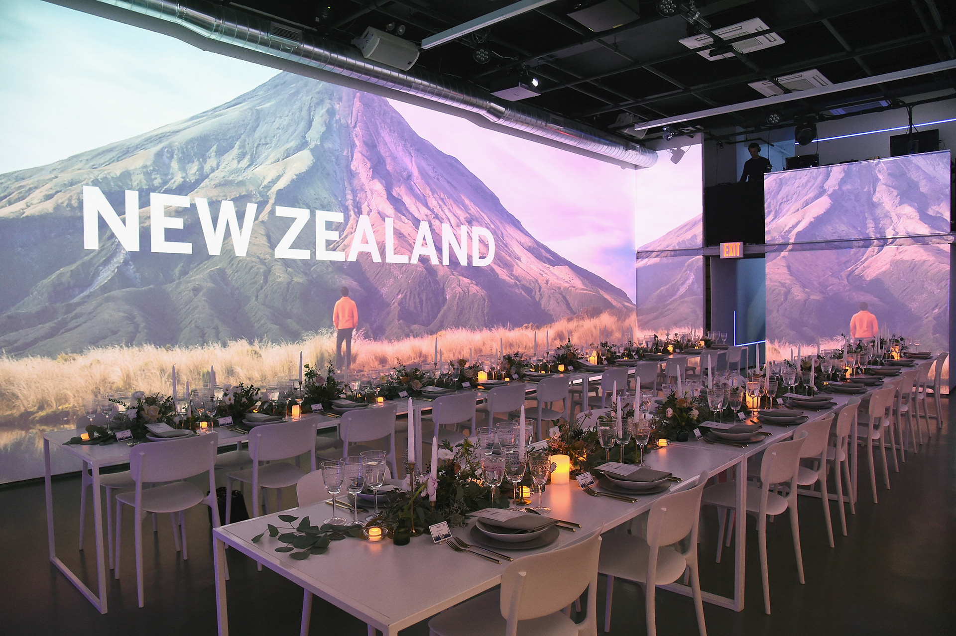 American Express Travel | Event Space Design + Menu Design