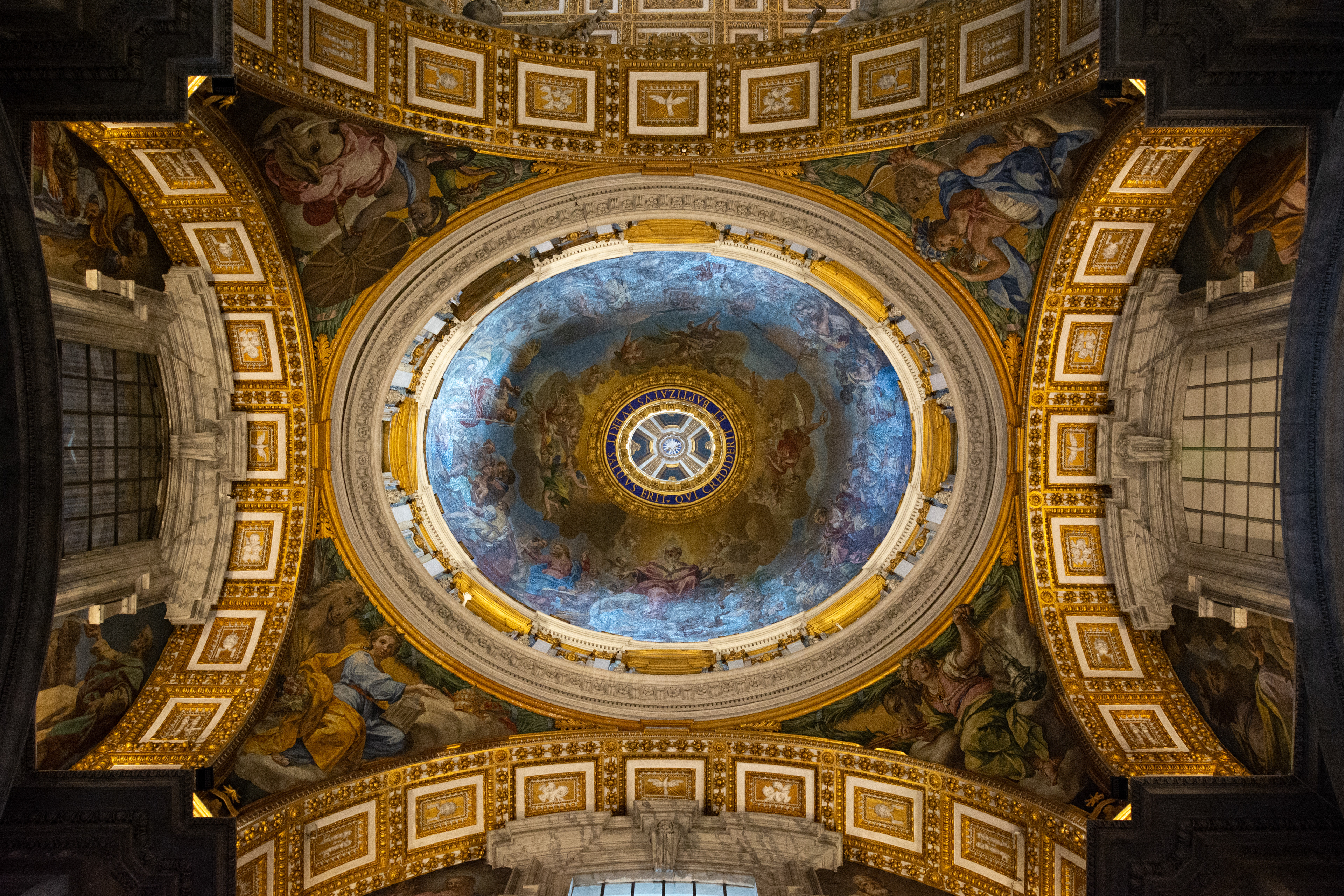 Ceiling at St. Peter's Basilica, Vatican