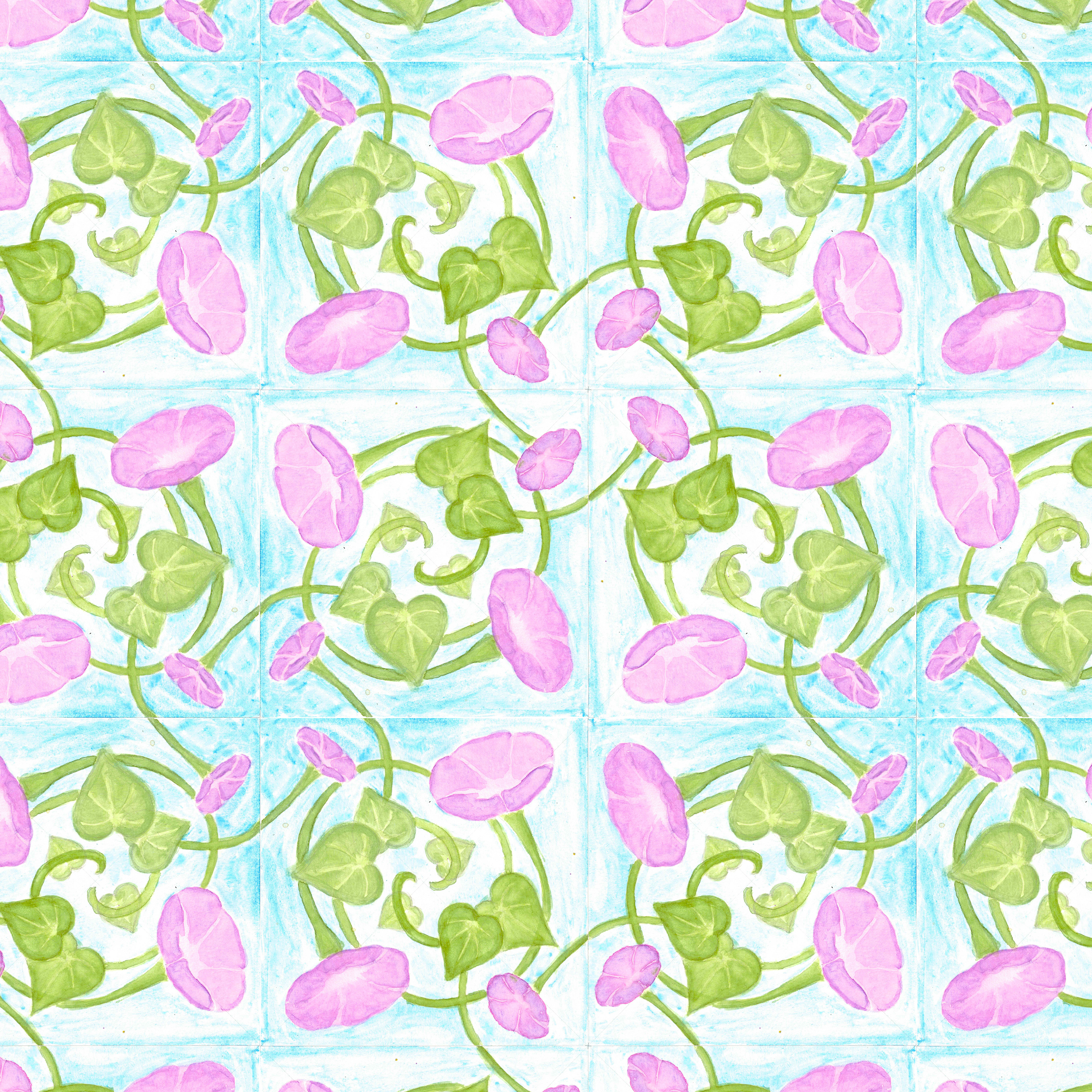 Morning Glory Tile
