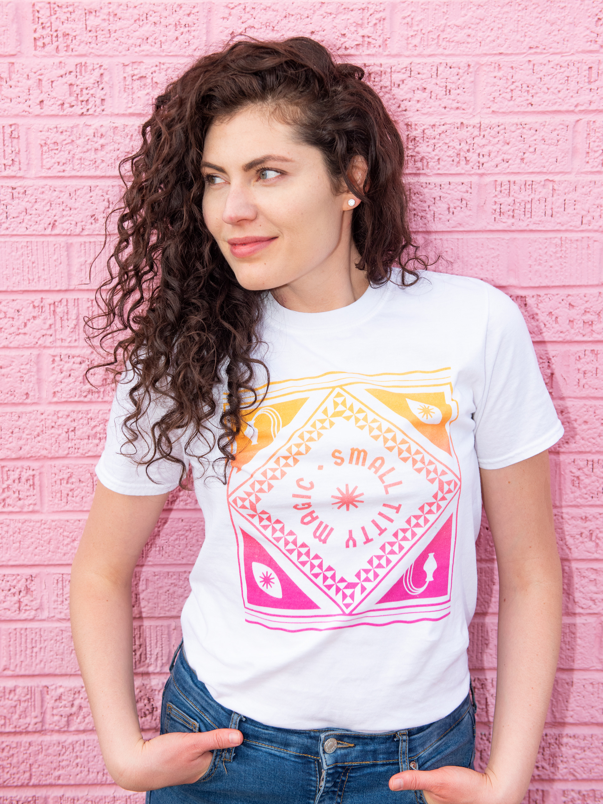 Jordan // Small Titty Magic T-shirt