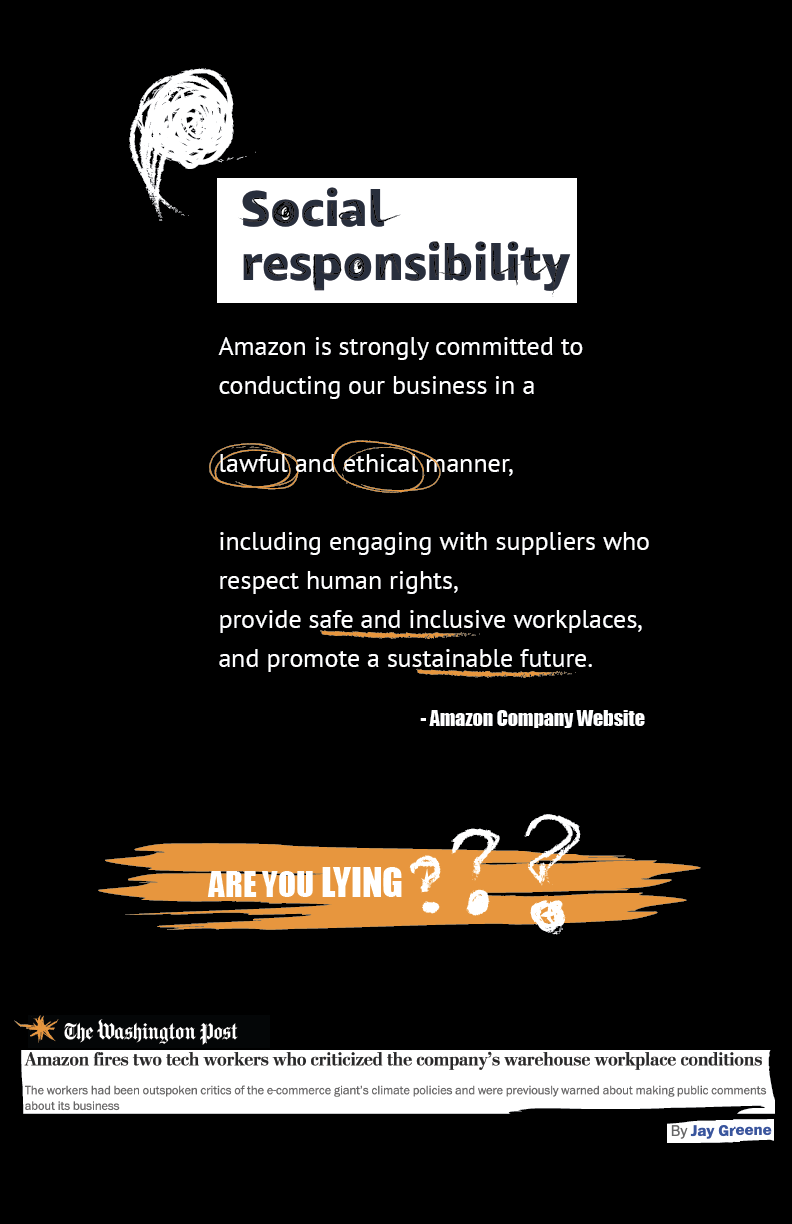Ontiveros // Artboard 6 // Amazon’s Claims for Social Responsibility