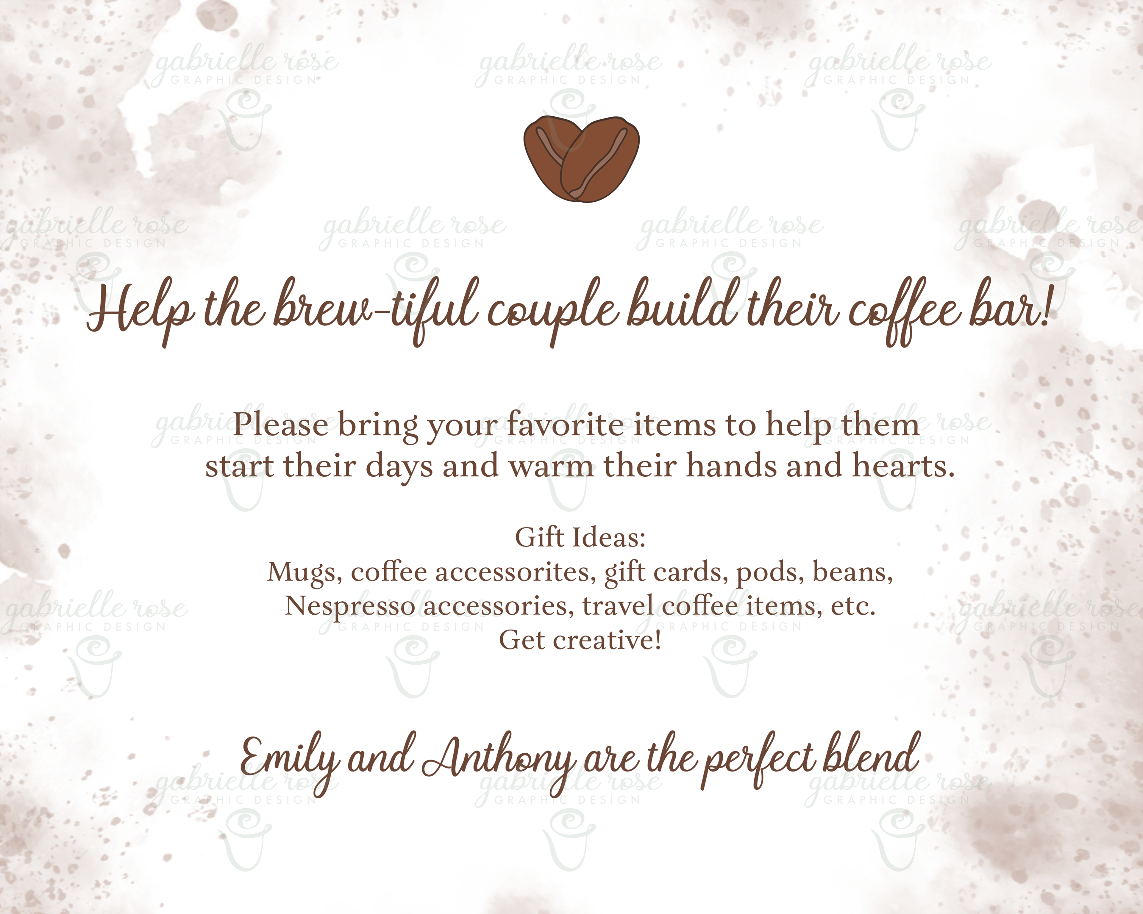 Bridal Shower Gift Cards