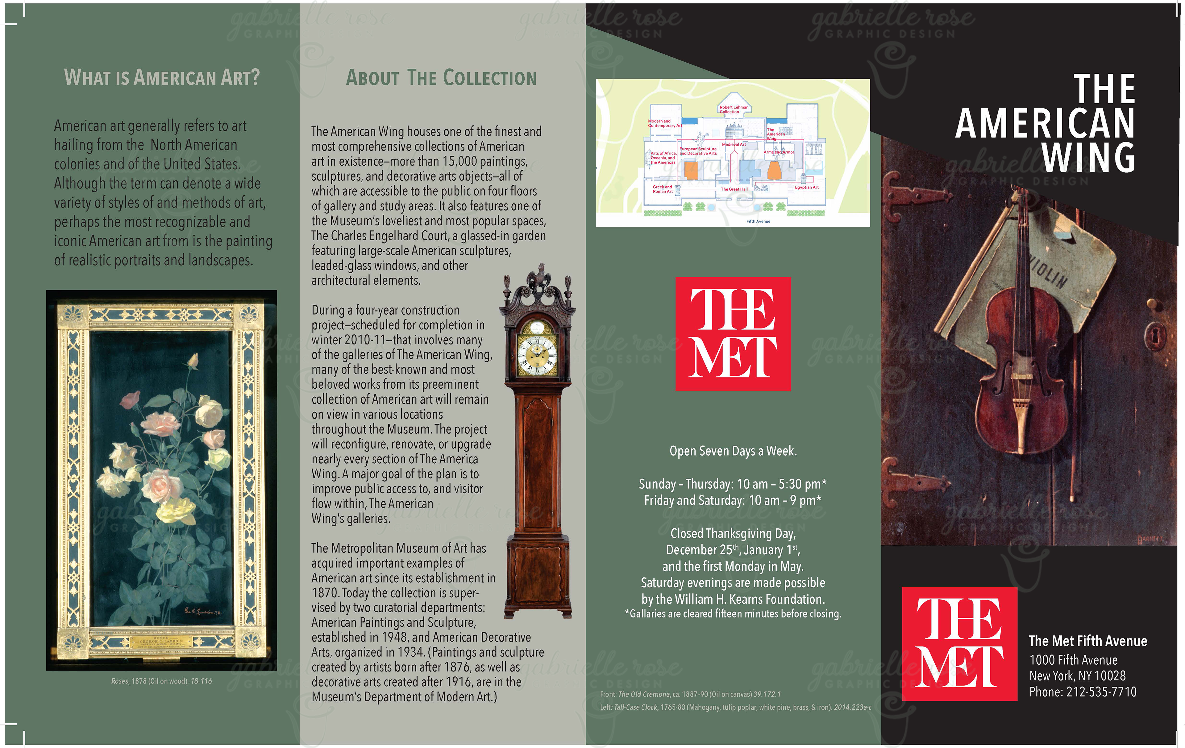 Brochure Design (Barrel Fold) – 2019