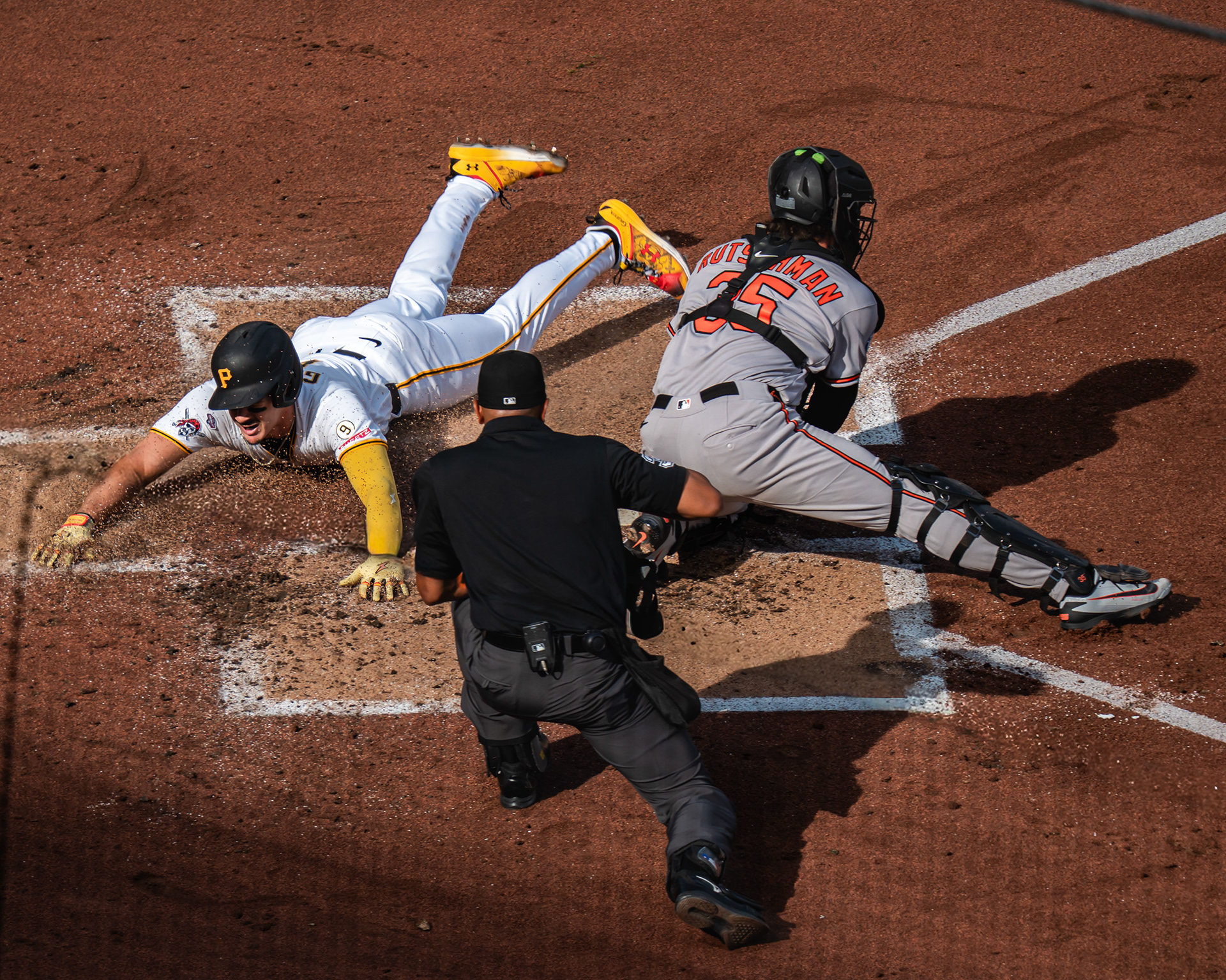 Konnor Griffin's first run in the MLB