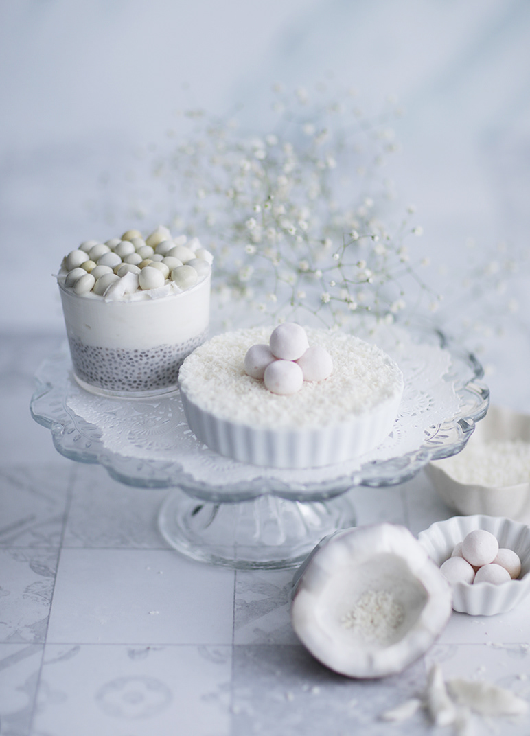 Chia-kookosvanukas