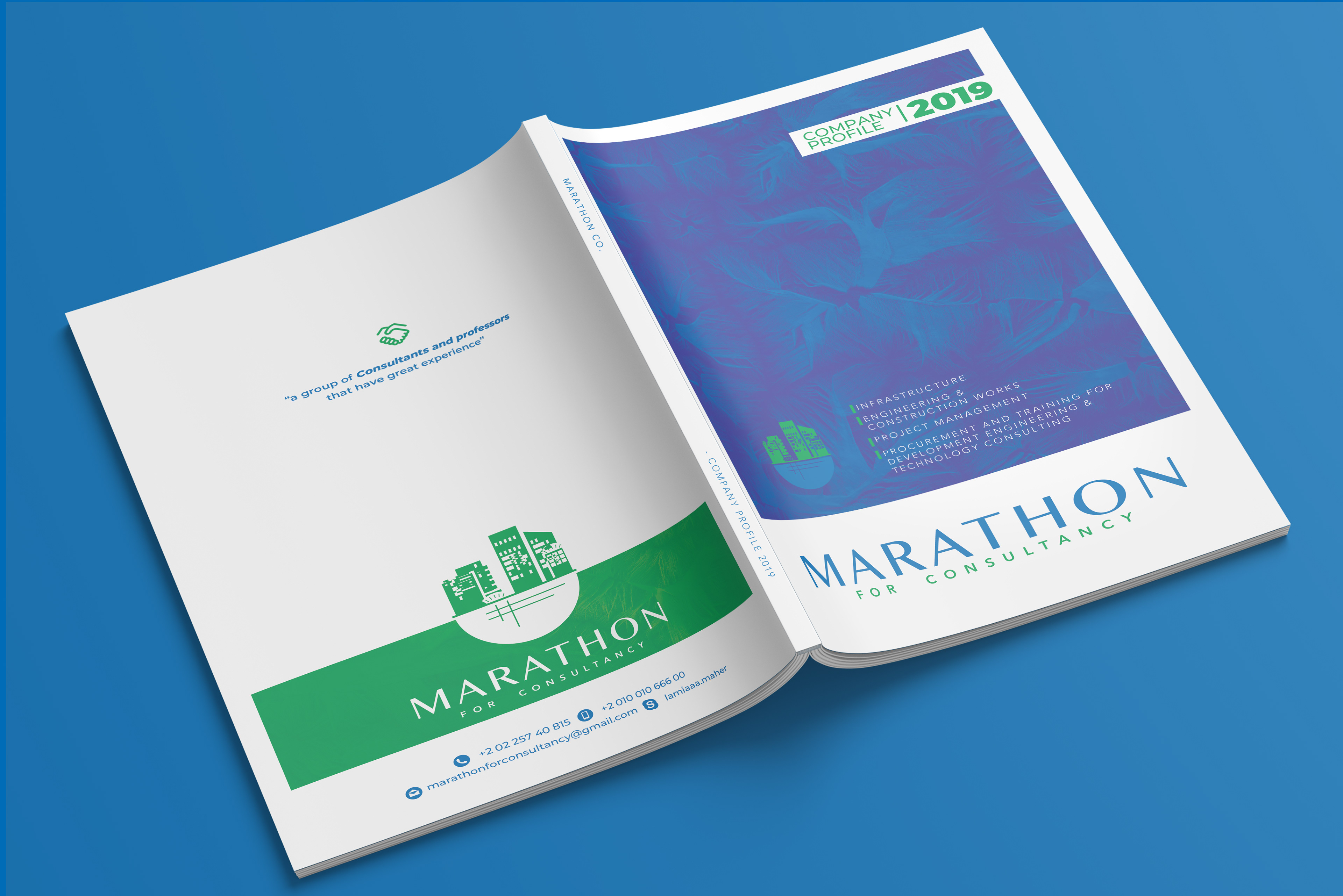 Mohamed Elyamany - Graphic Designer - Company Profile Design