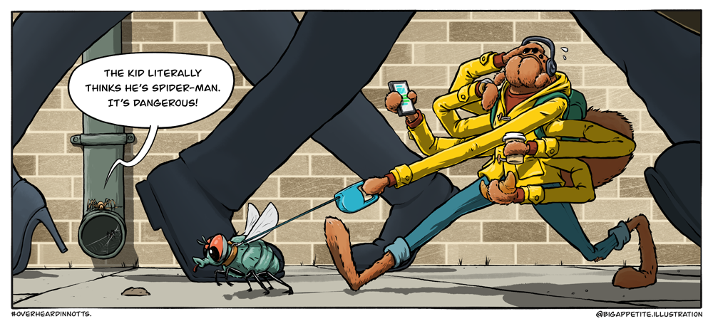 Keeny Weeny Spider - Feature for Left Lion Magazine