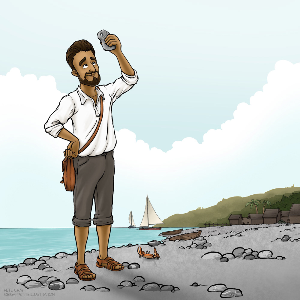 A solid idea - Book Illustration for DH&Co