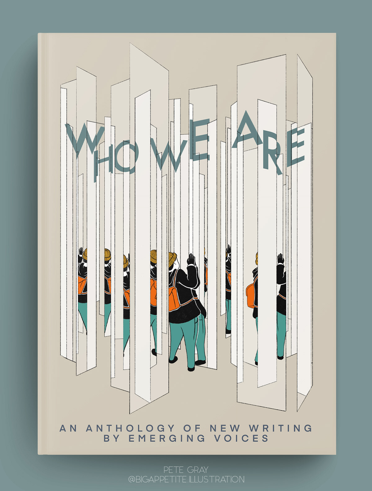 Mirror Image - Book Design and Illustration for La Luna Books
