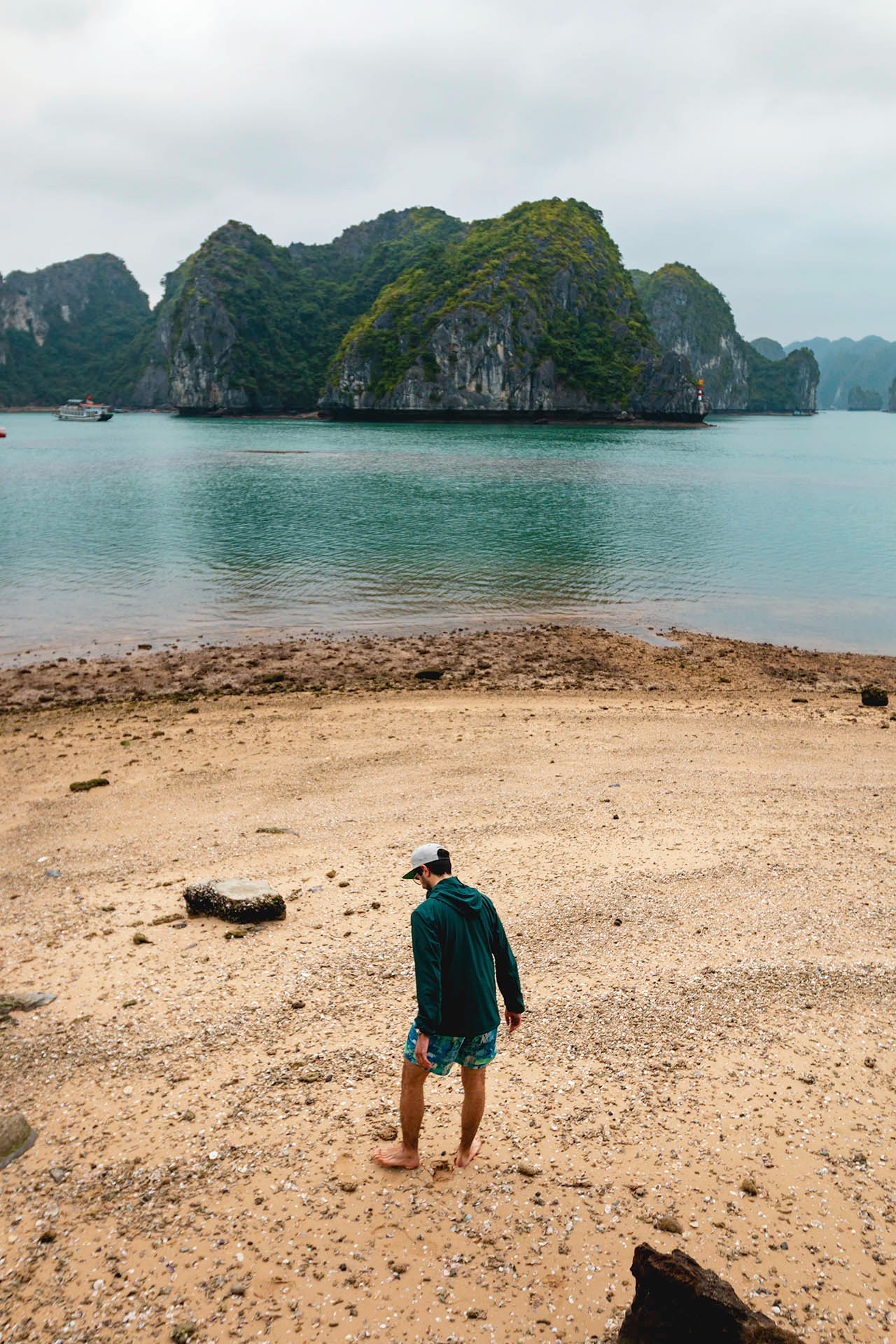 Unser kleiner Privatstrand Vạn Bội.