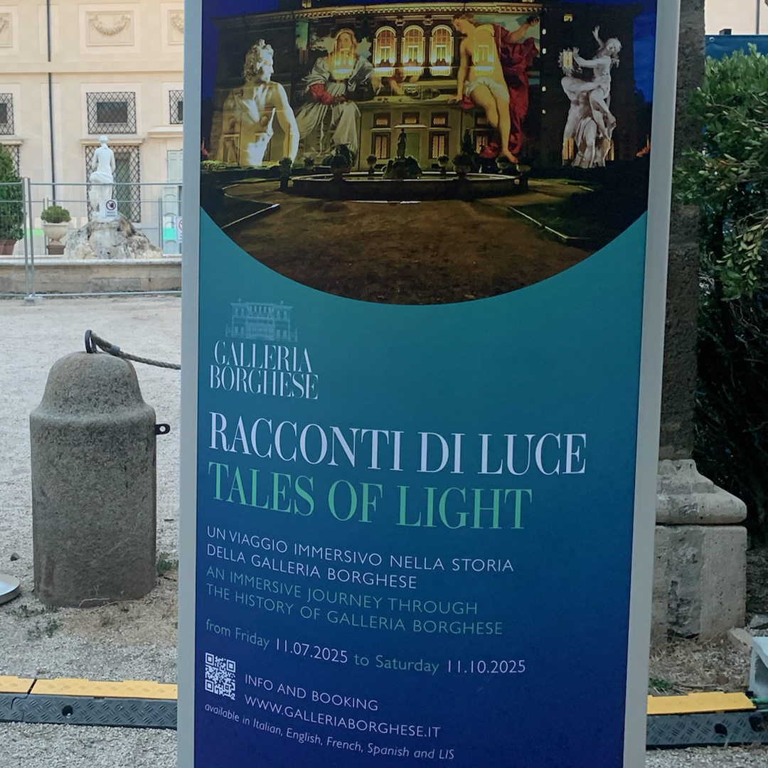 Racconti di Luce, Galleria Borghese, Roma