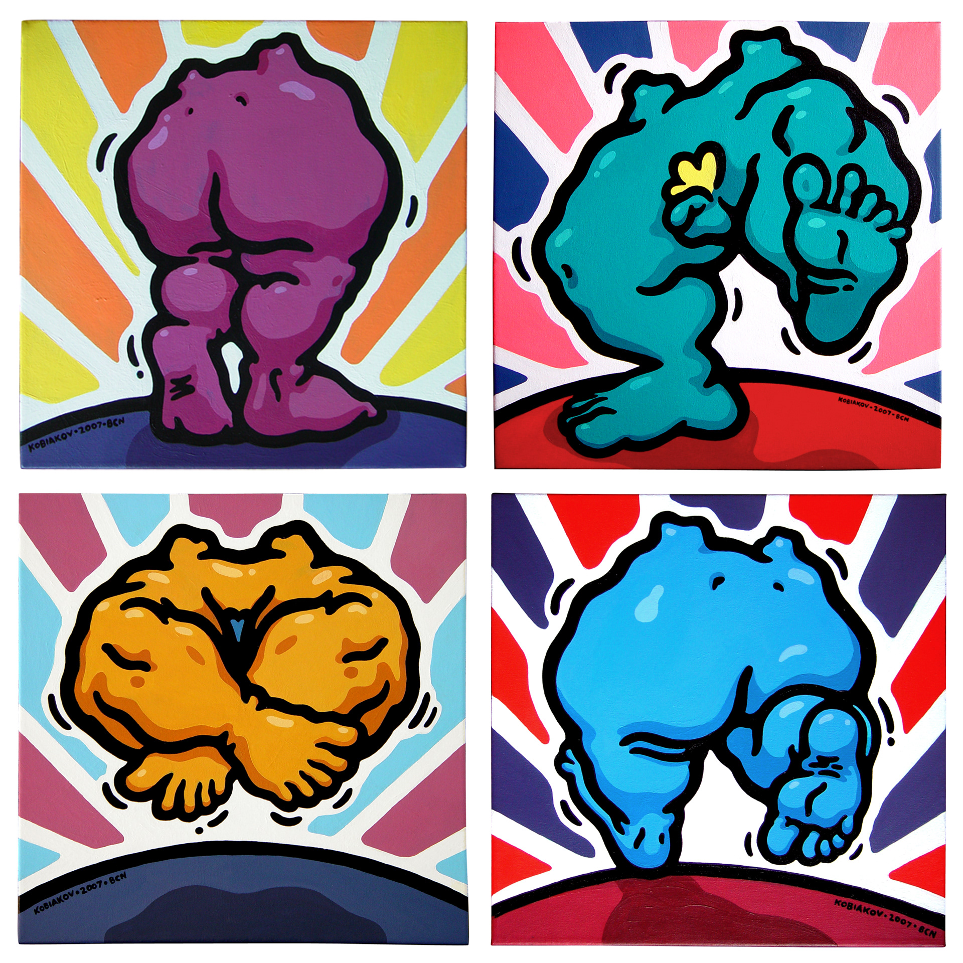 "Serie Ultrapop" 50 x 50 cm