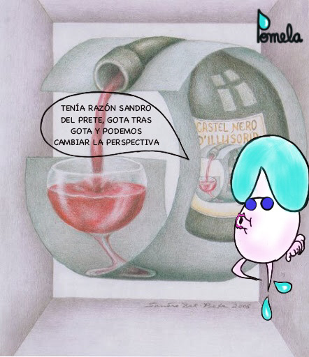 Sandro del Prete was right: droplet after droplet and we will be able to change our perspective.