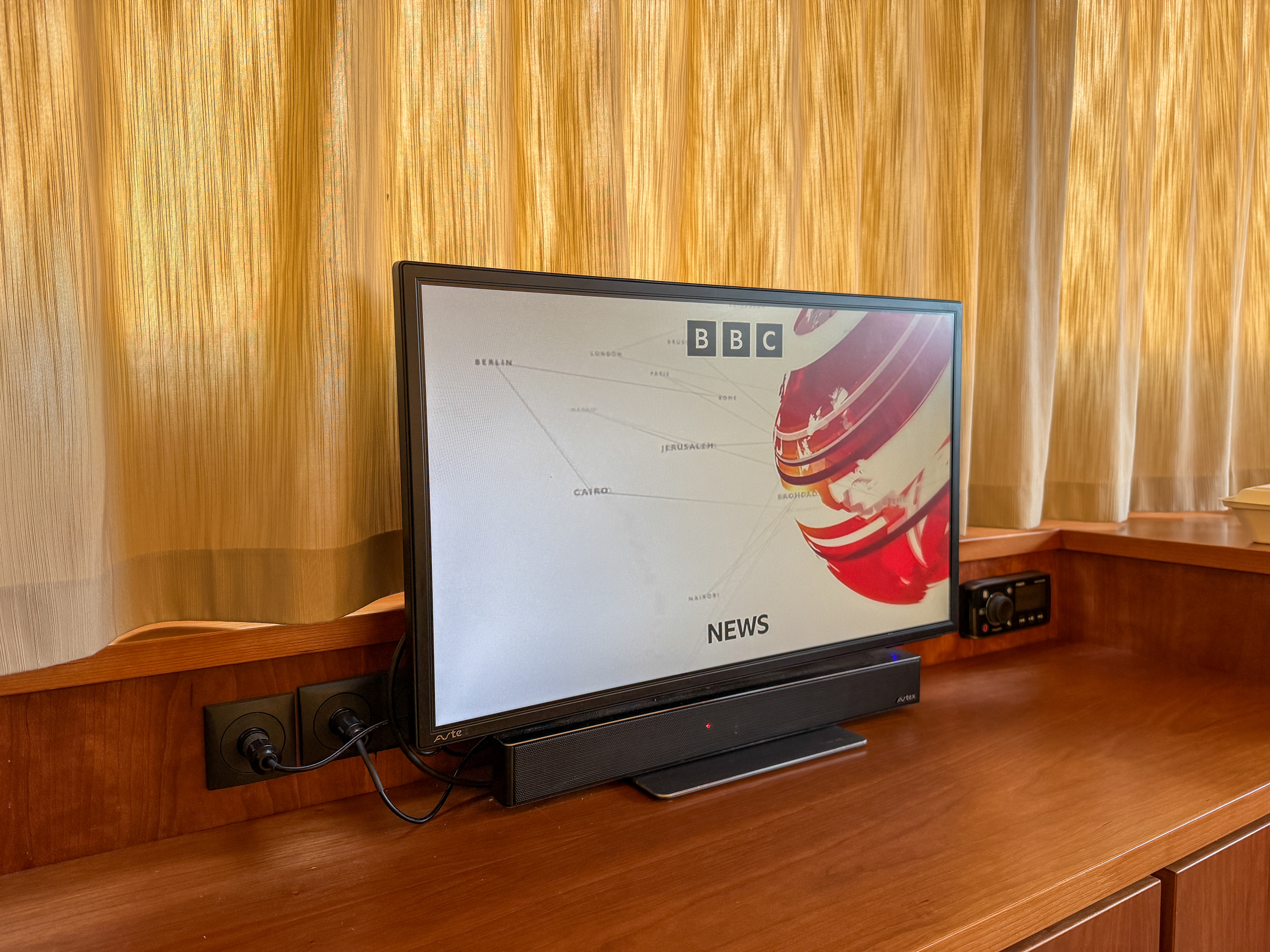 Watch TV from the cosy seats