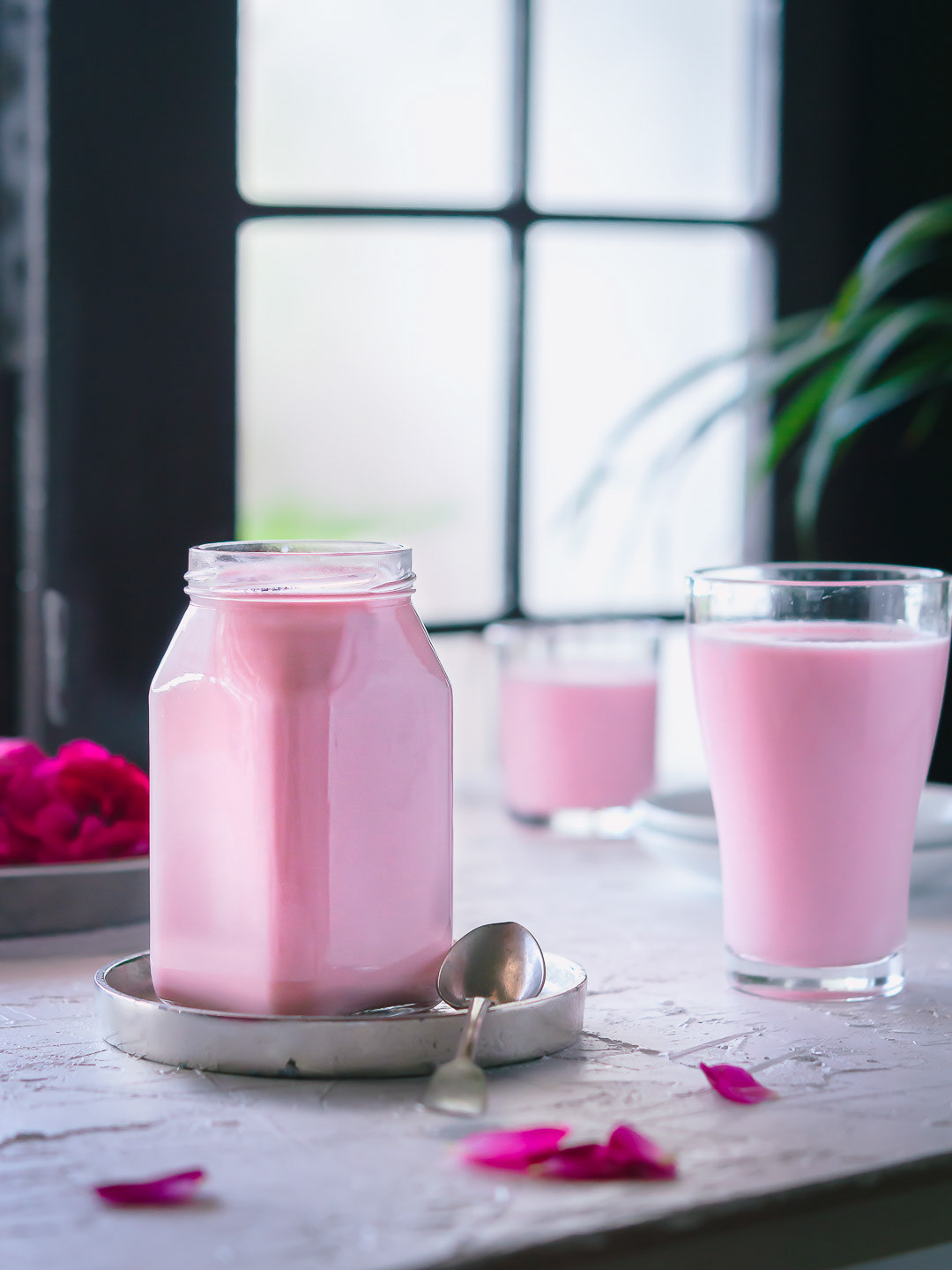Rose Milk, Indian summer drink