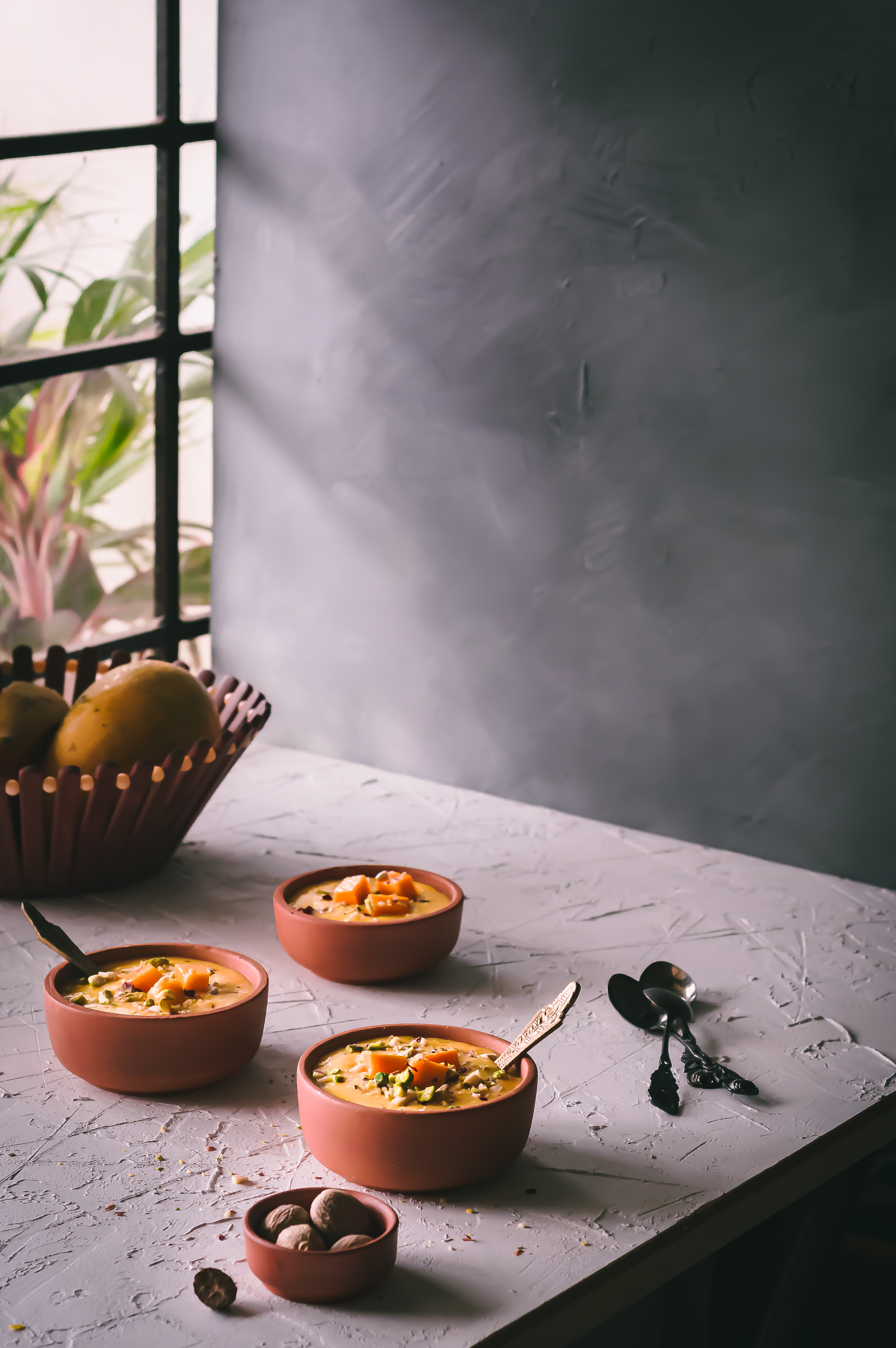 Indian summer Dessert - Mango Phirni