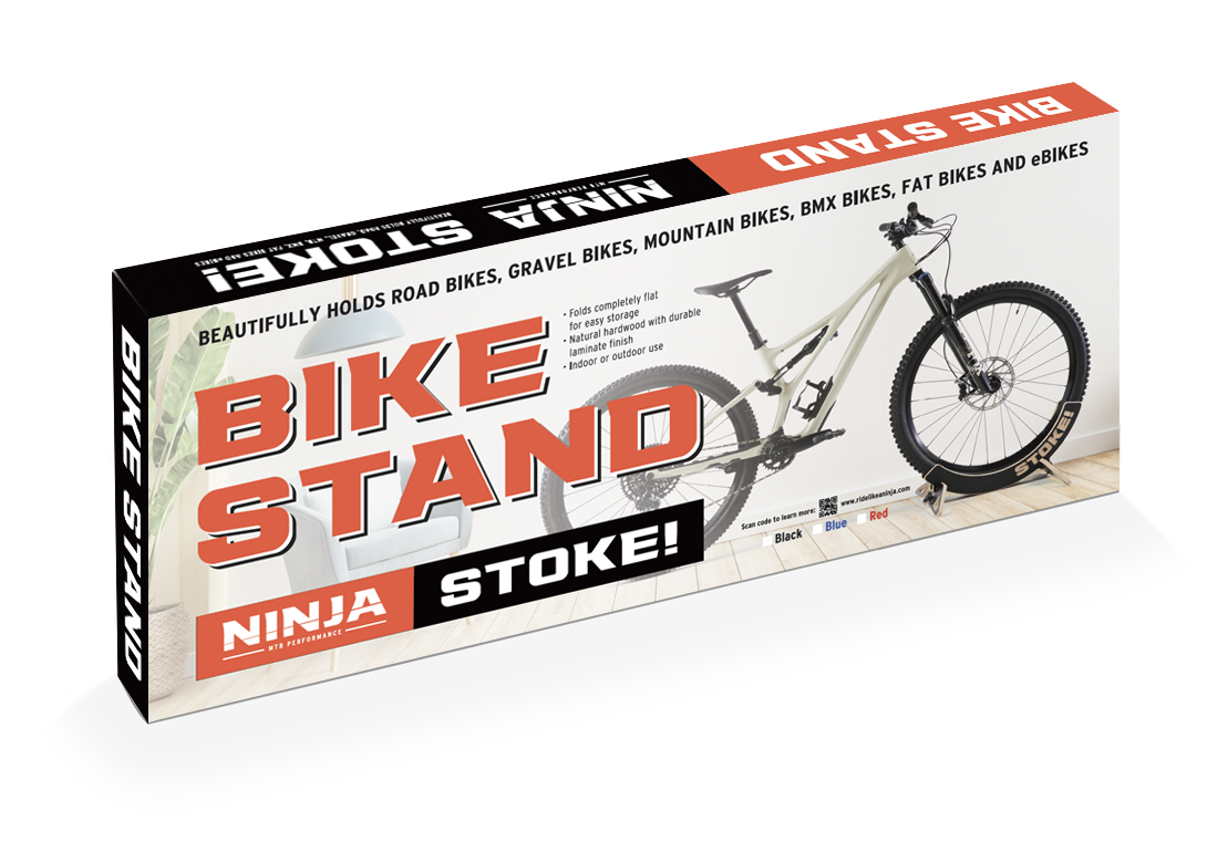 Ninja MTB Stoke Bike Stand - One-Size-Fits-All High Quality Adjustable Bike  Stand 