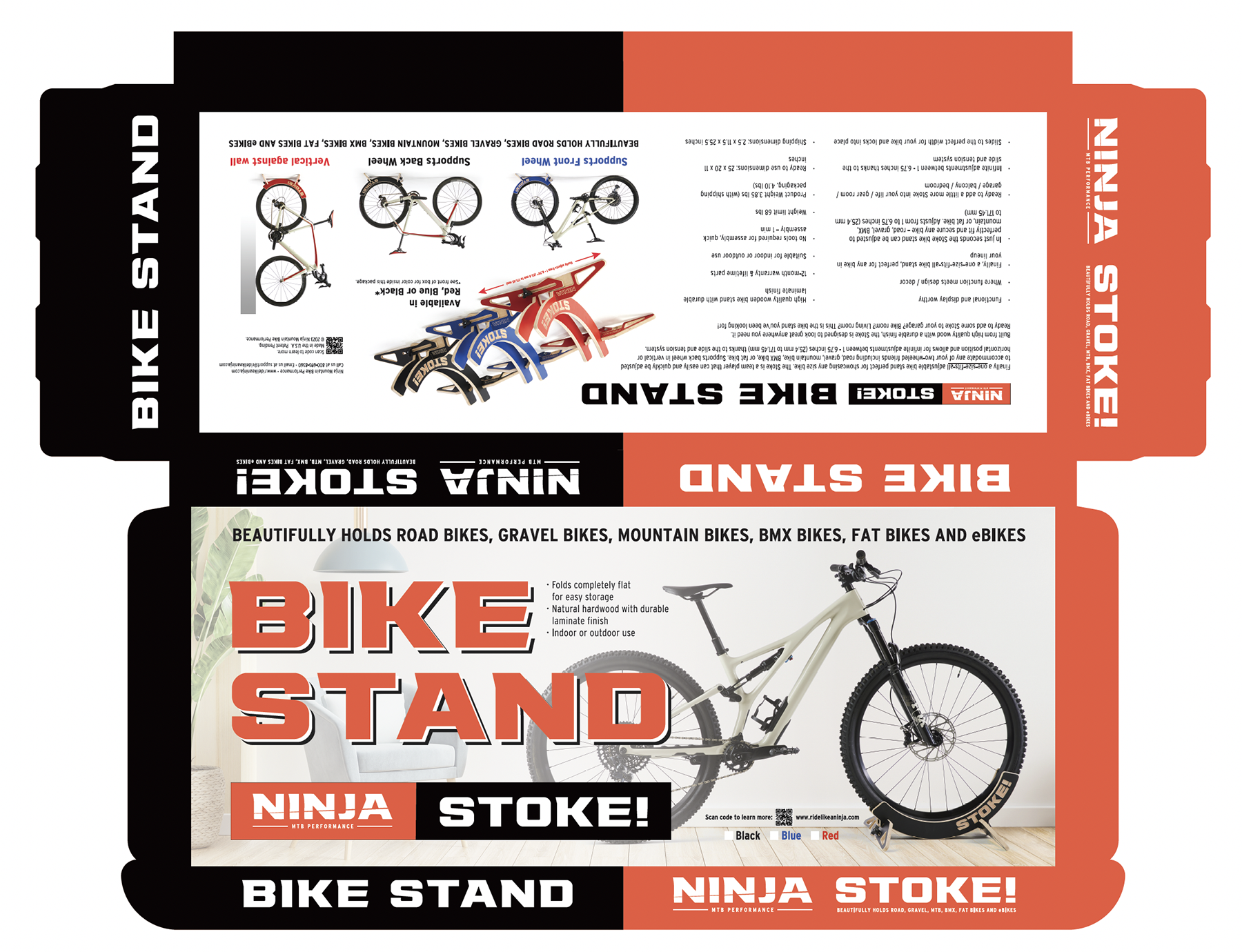 Ninja Stoke Bike Stand Earns Style Points [Review] - Singletracks Mountain  Bike News