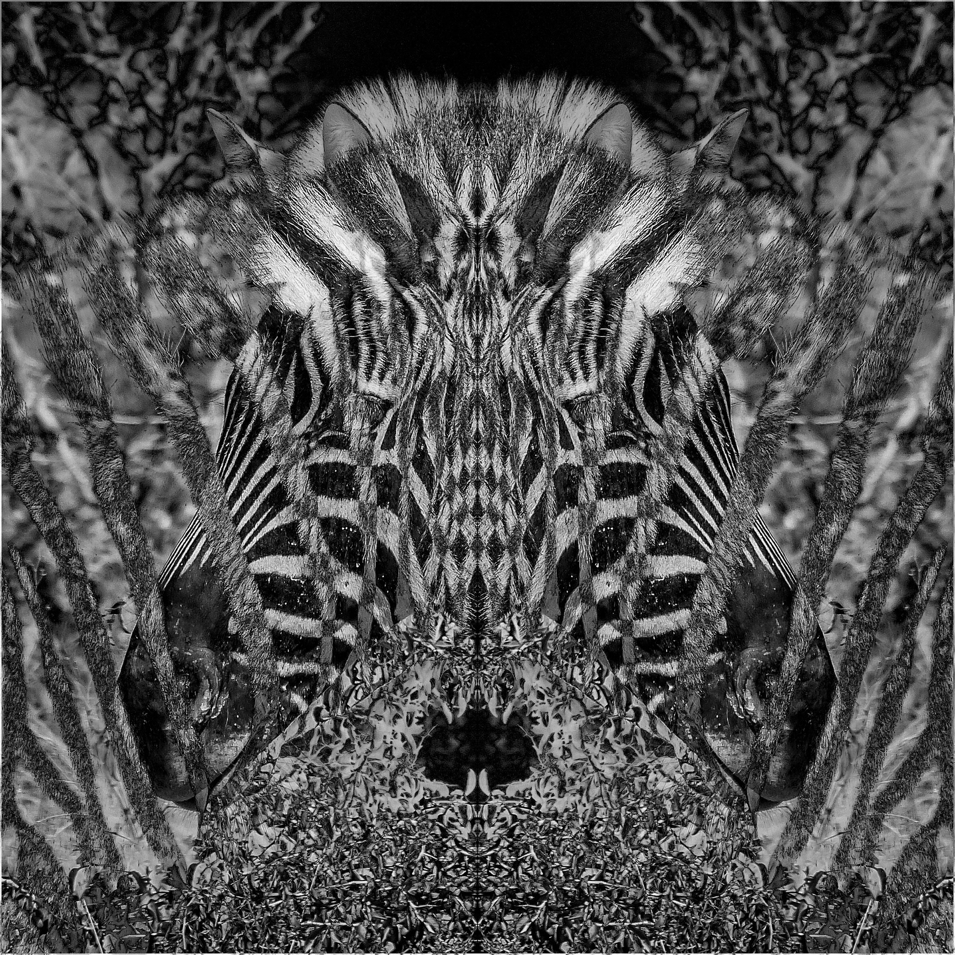 Two Headed Zebra