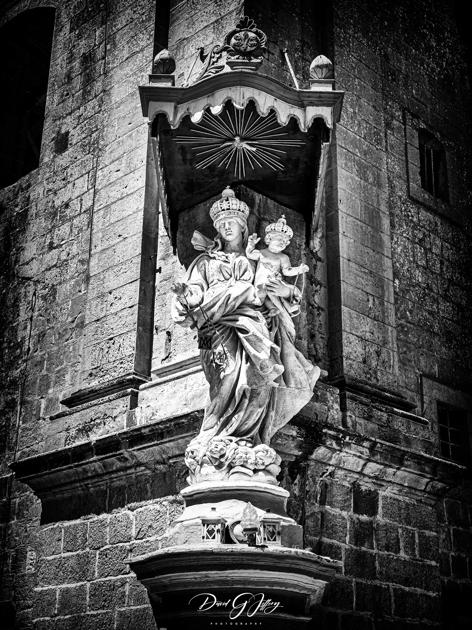 Virgin Mary &amp; Jesus, Mdina.